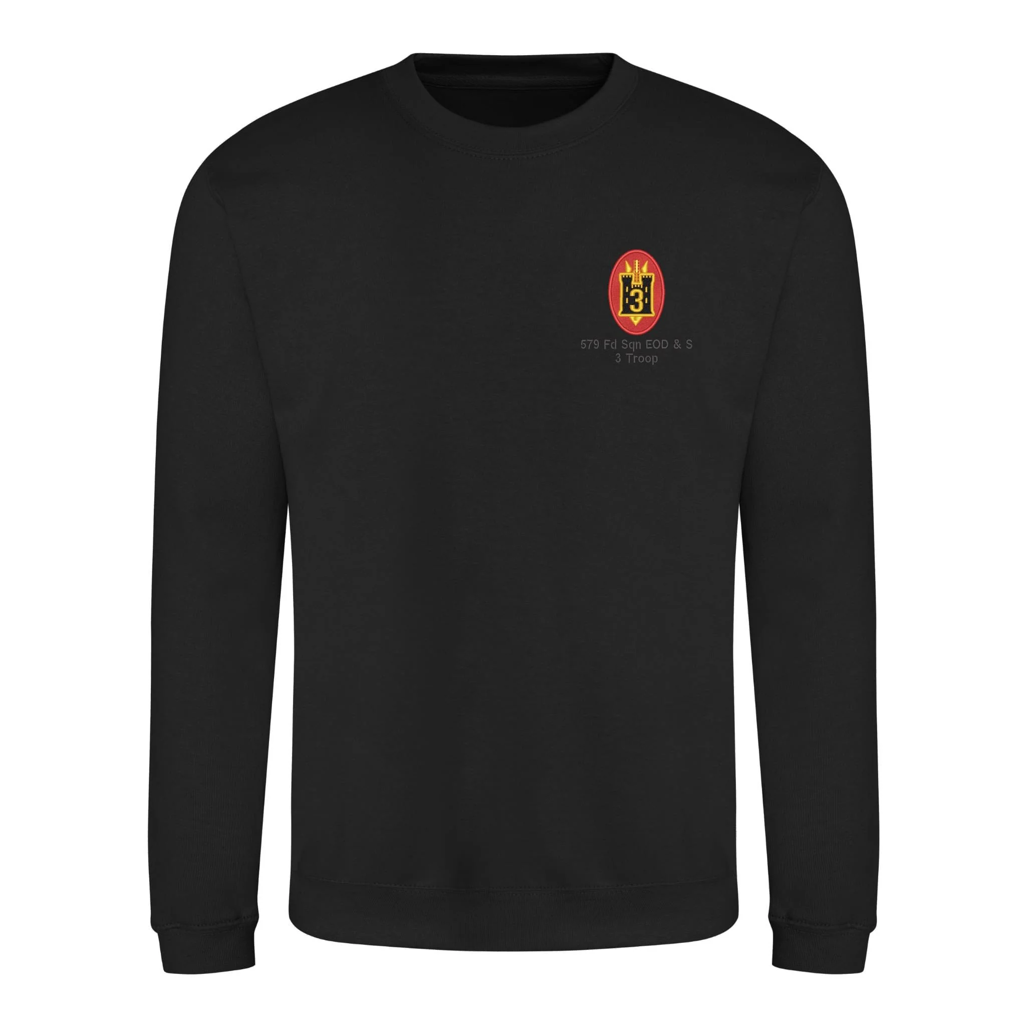 579 Fd Sqn EOD & S 3 Troop Sweatshirt - Image 5