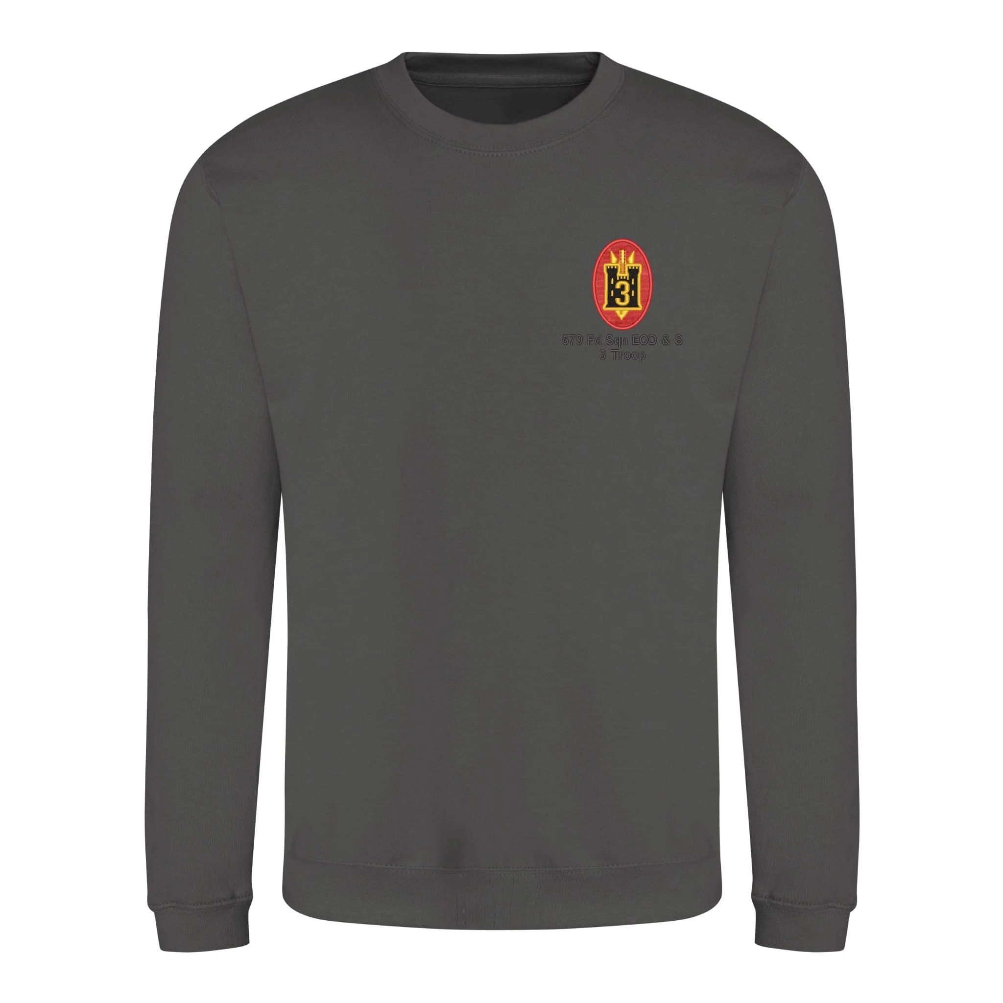 579 Fd Sqn EOD & S 3 Troop Sweatshirt - Image 8