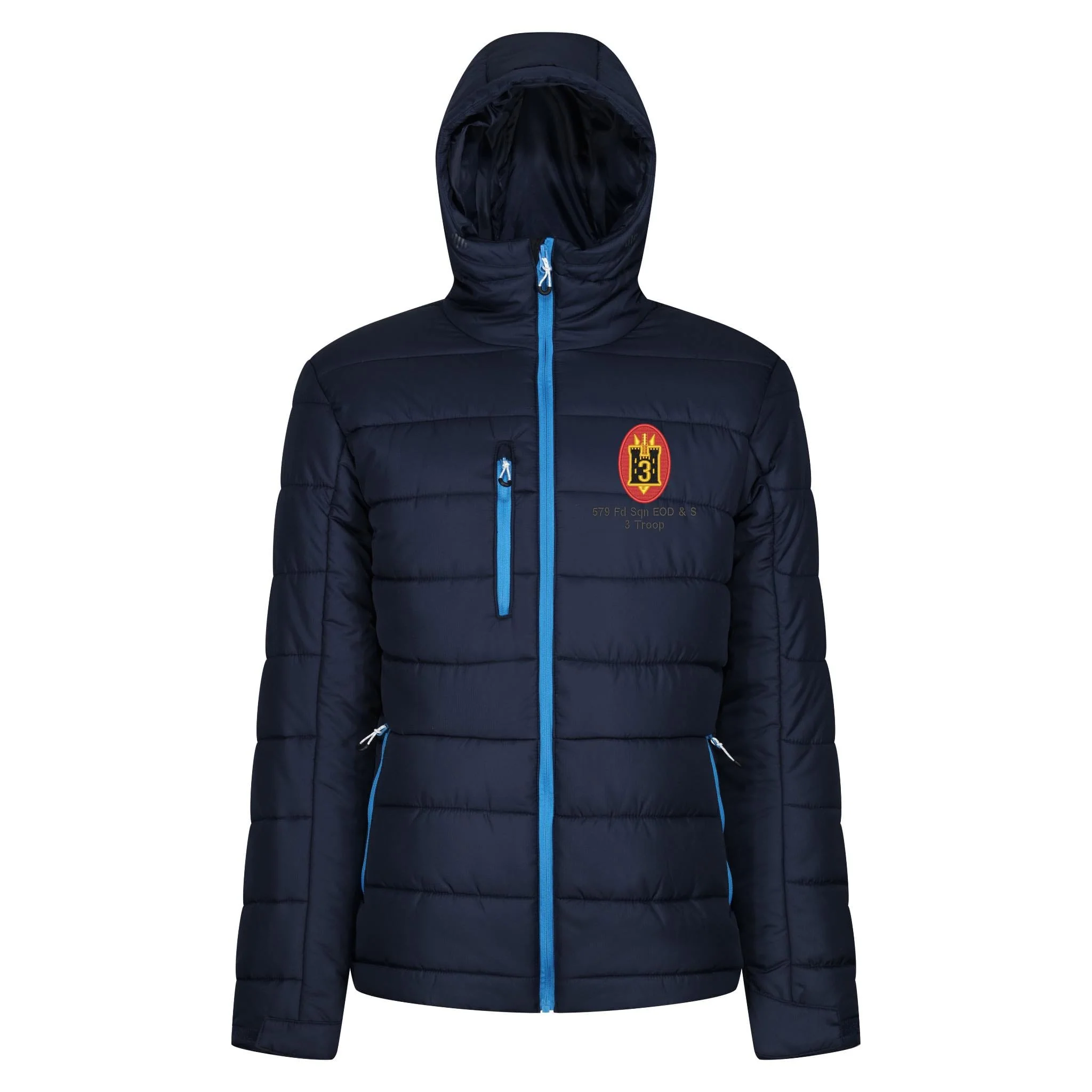 579 Fd Sqn EOD & S 3 Troop Thermal Hooded Jacket - Image 3
