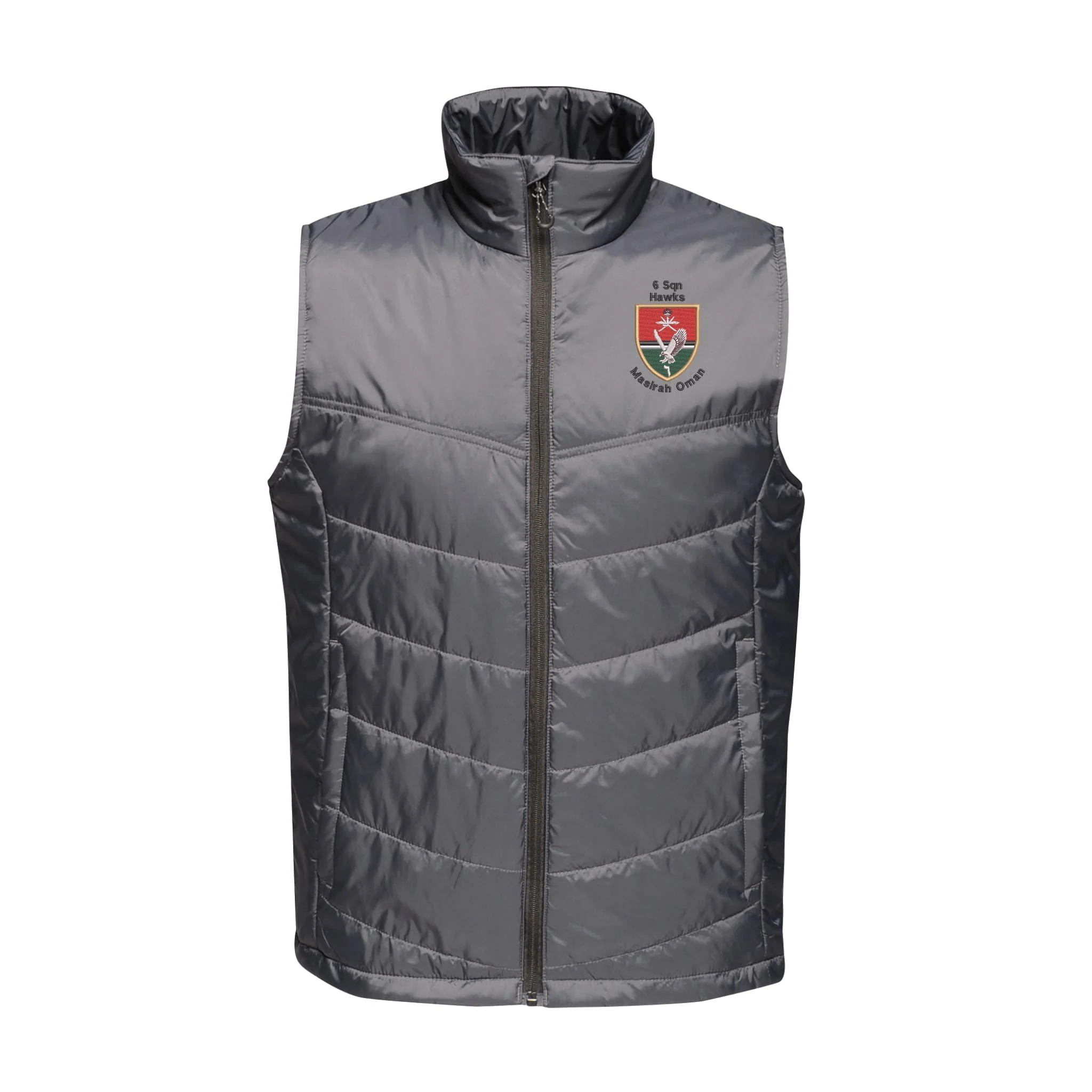 6 Sqn Hawks Masirah Oman Insulated Bodywarmer - Image 2