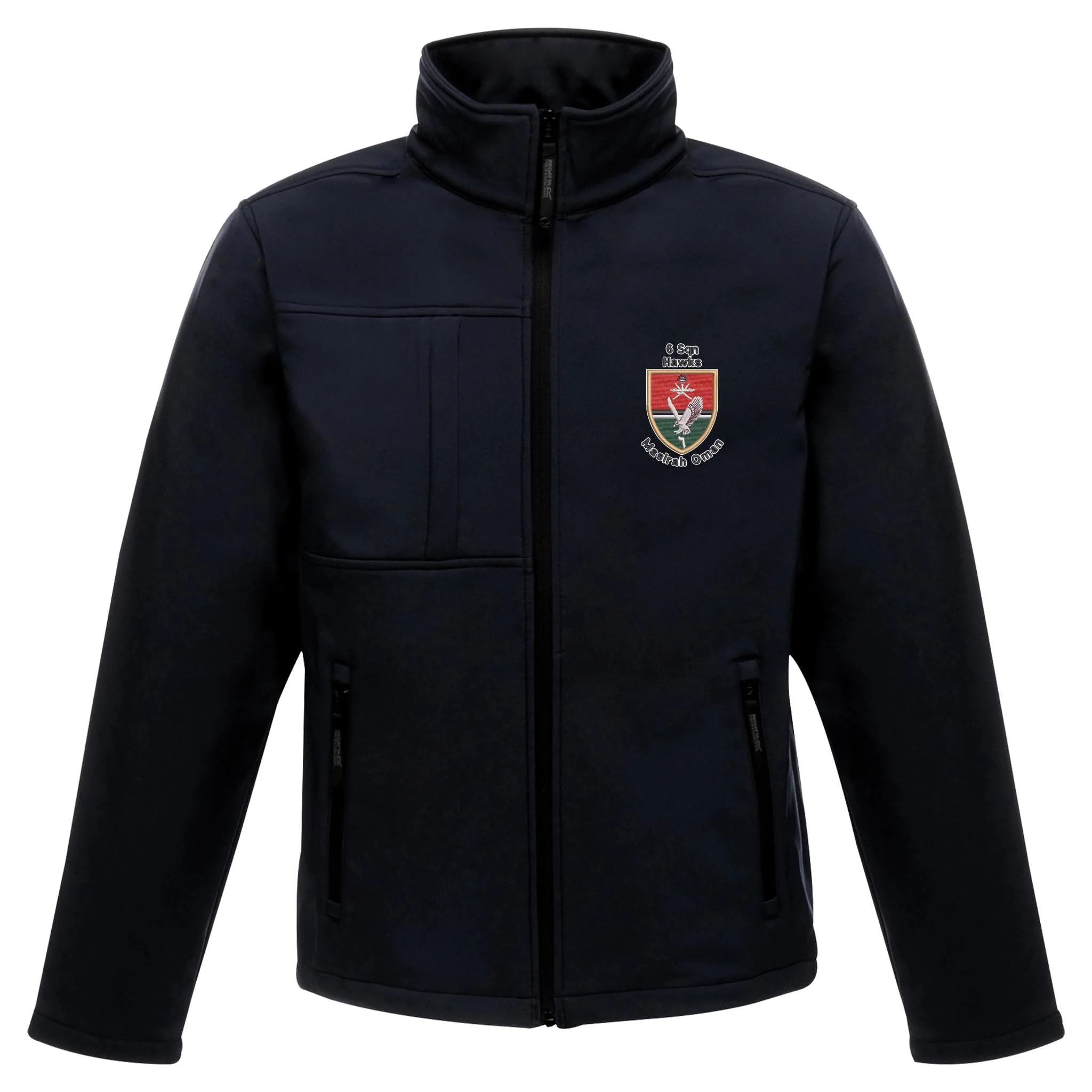 6 Sqn Hawks Masirah Oman Regatta Softshell Jacket - Image 2