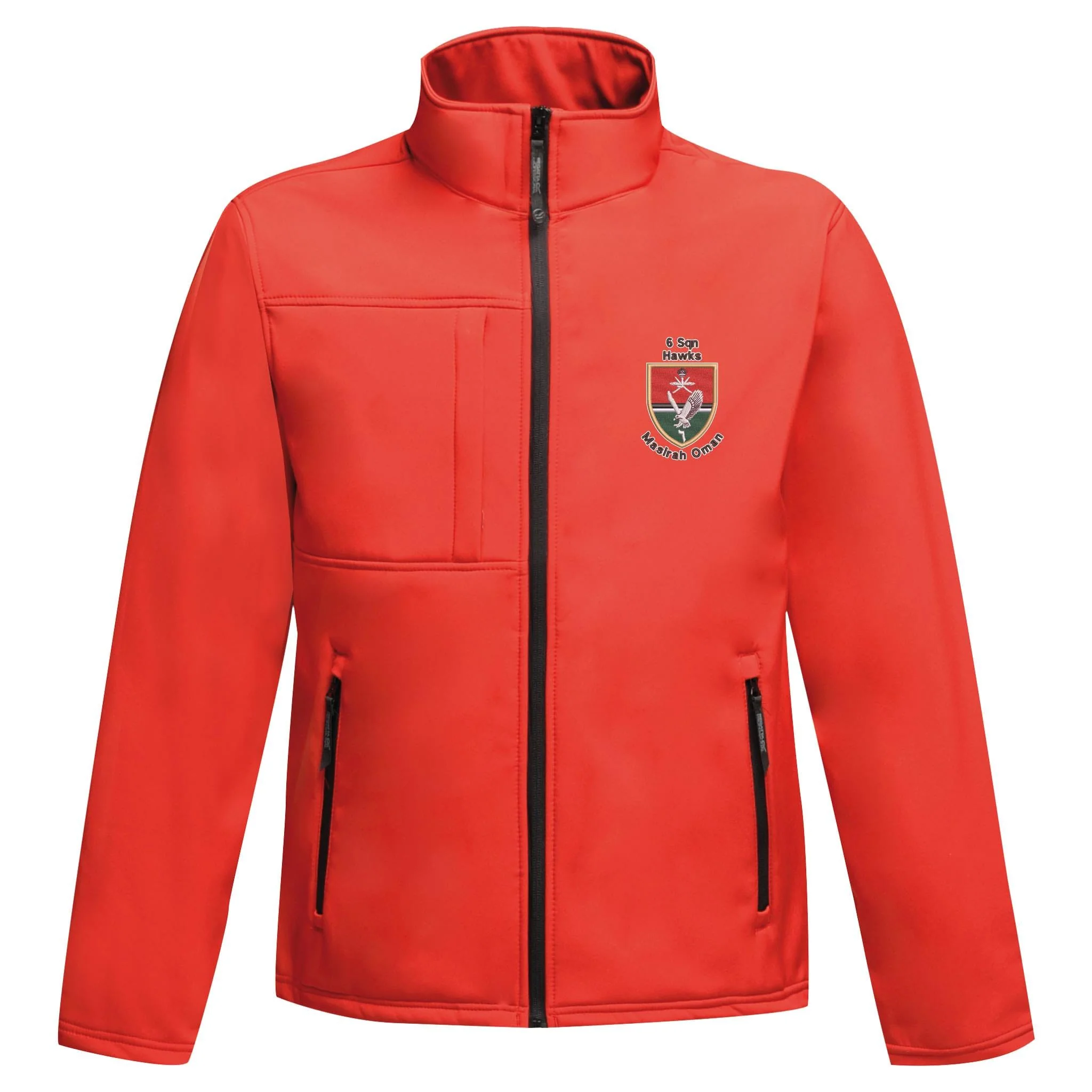 6 Sqn Hawks Masirah Oman Regatta Softshell Jacket - Image 3