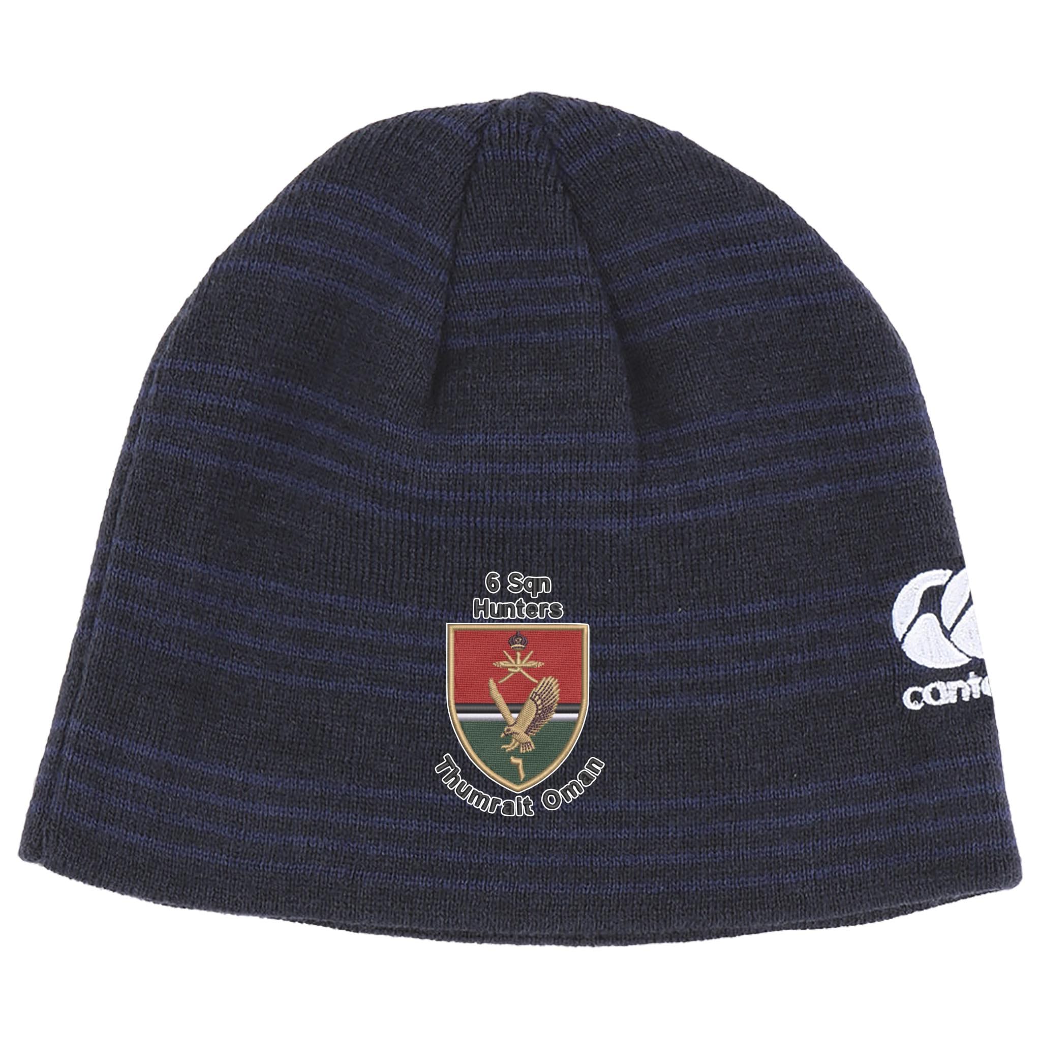 6 Sqn Hunters Thumrait Oman Canterbury Beanie Hat - Image 2