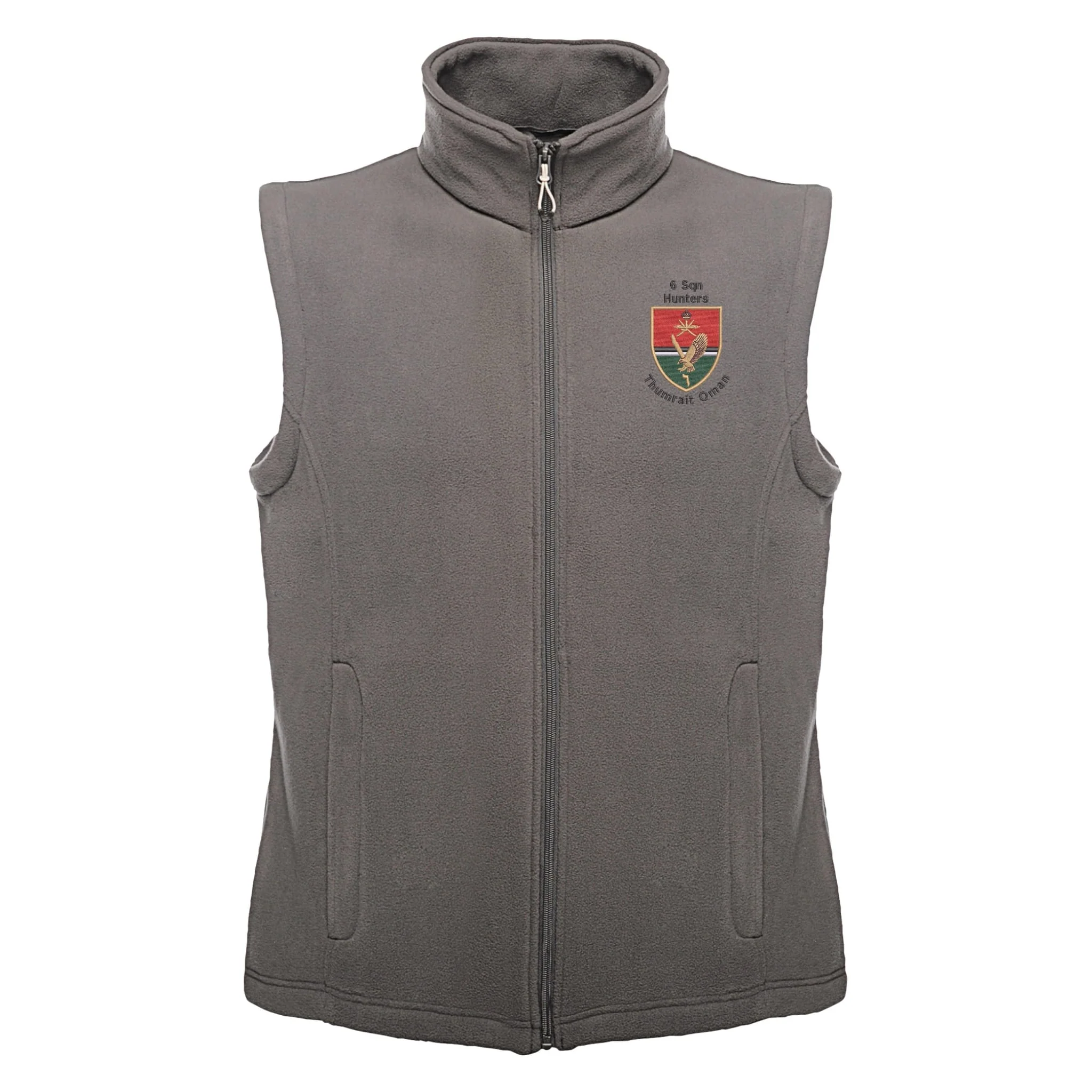 6 Sqn Hunters Thumrait Oman Regatta Fleece Bodywarmer