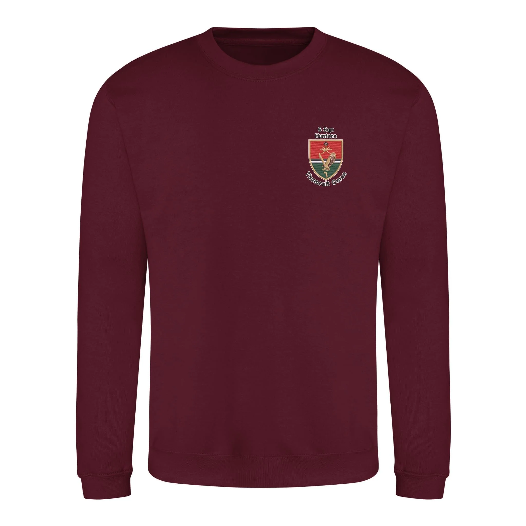 6 Sqn Hunters Thumrait Oman Sweatshirt - Image 3