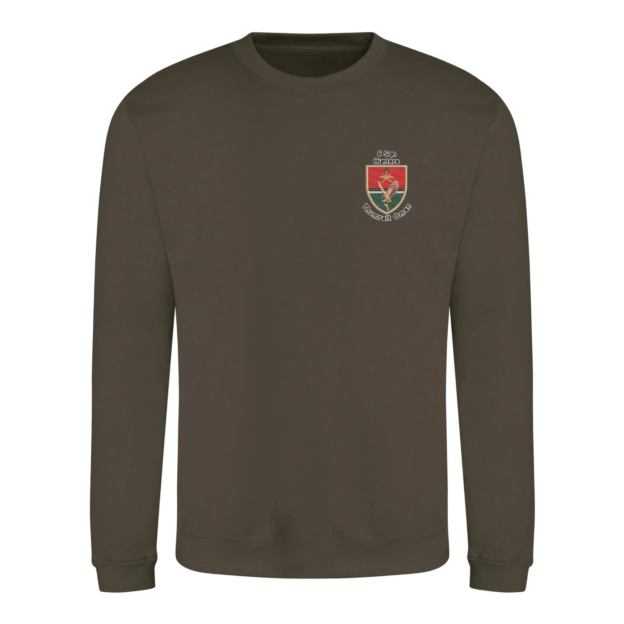 6 Sqn Hunters Thumrait Oman Sweatshirt - Image 5