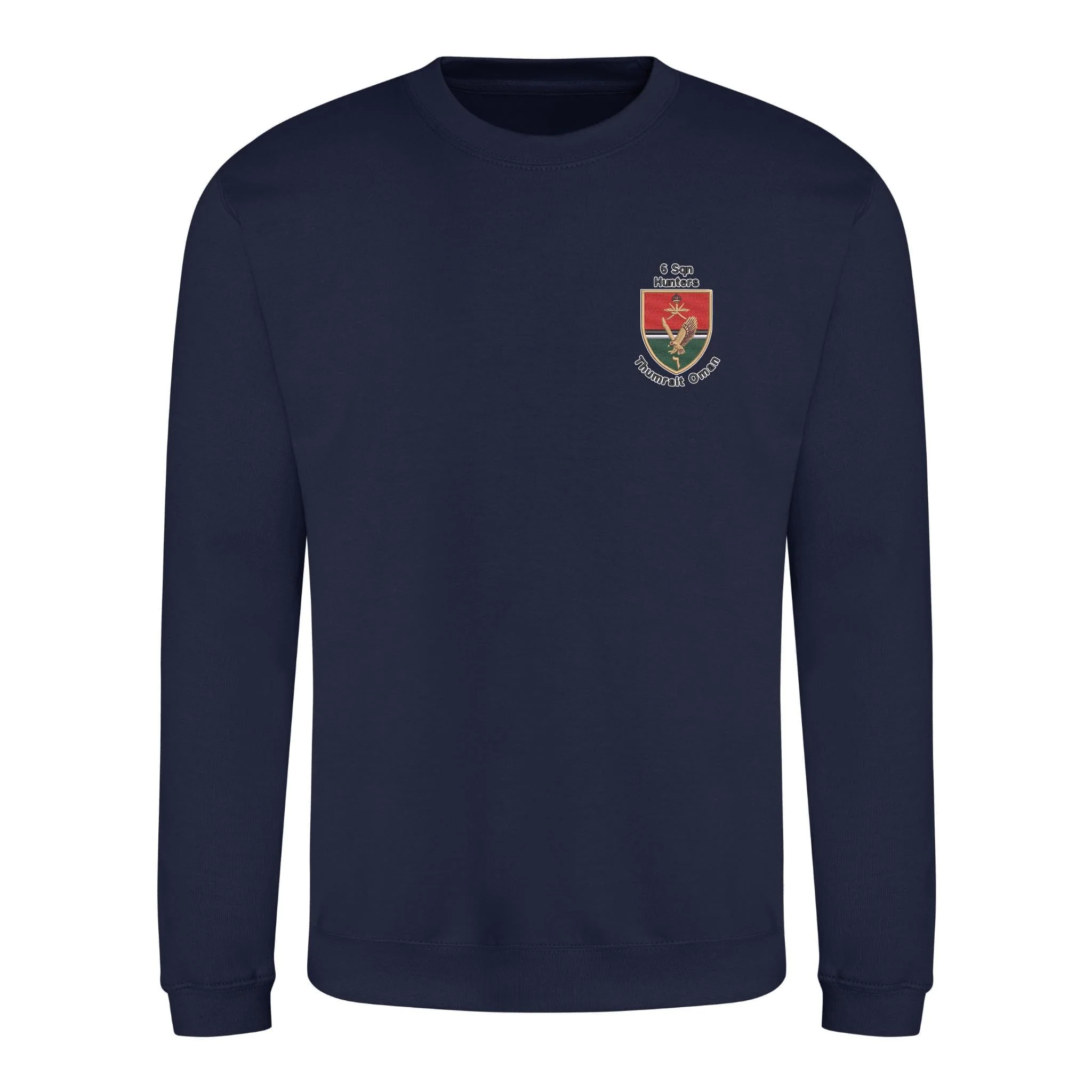 6 Sqn Hunters Thumrait Oman Sweatshirt - Image 6