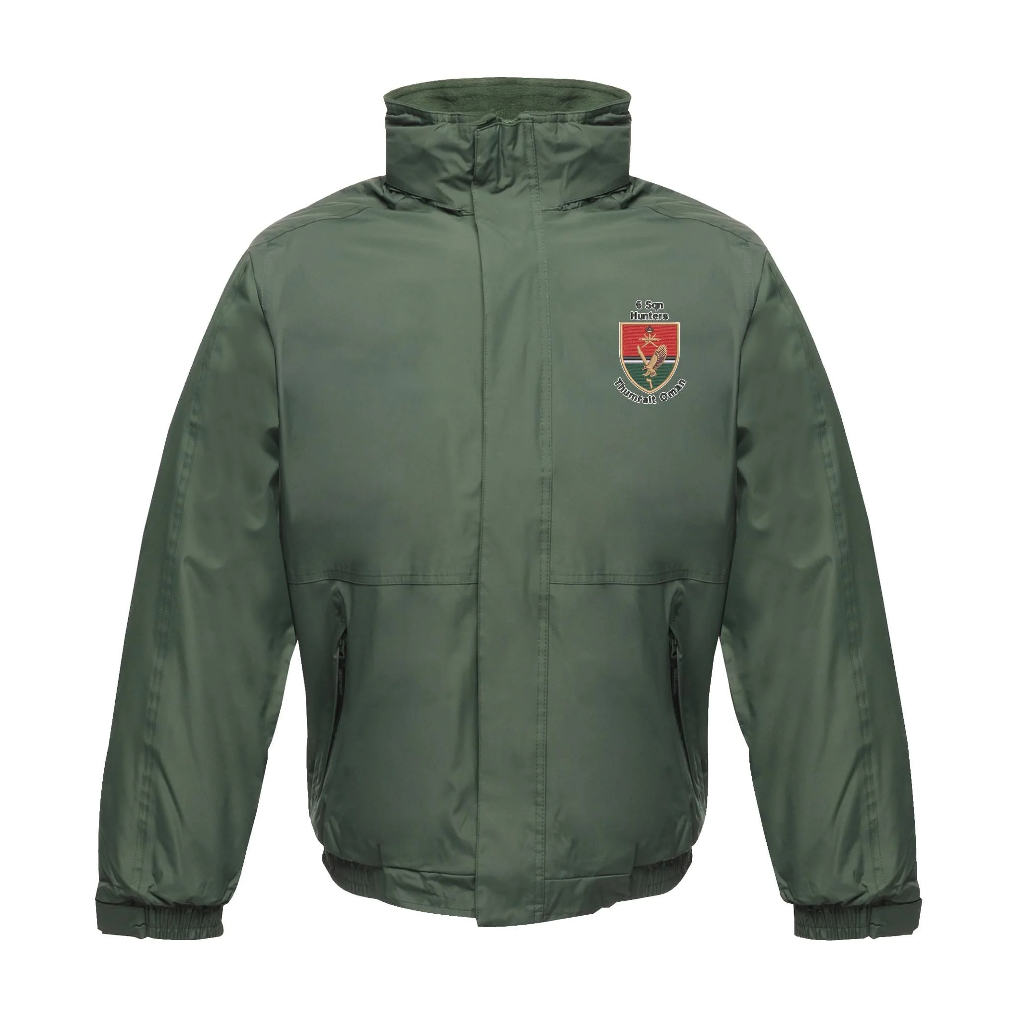 6 Sqn Hunters Thumrait Oman Regatta Waterproof Jacket With Hood - Image 3