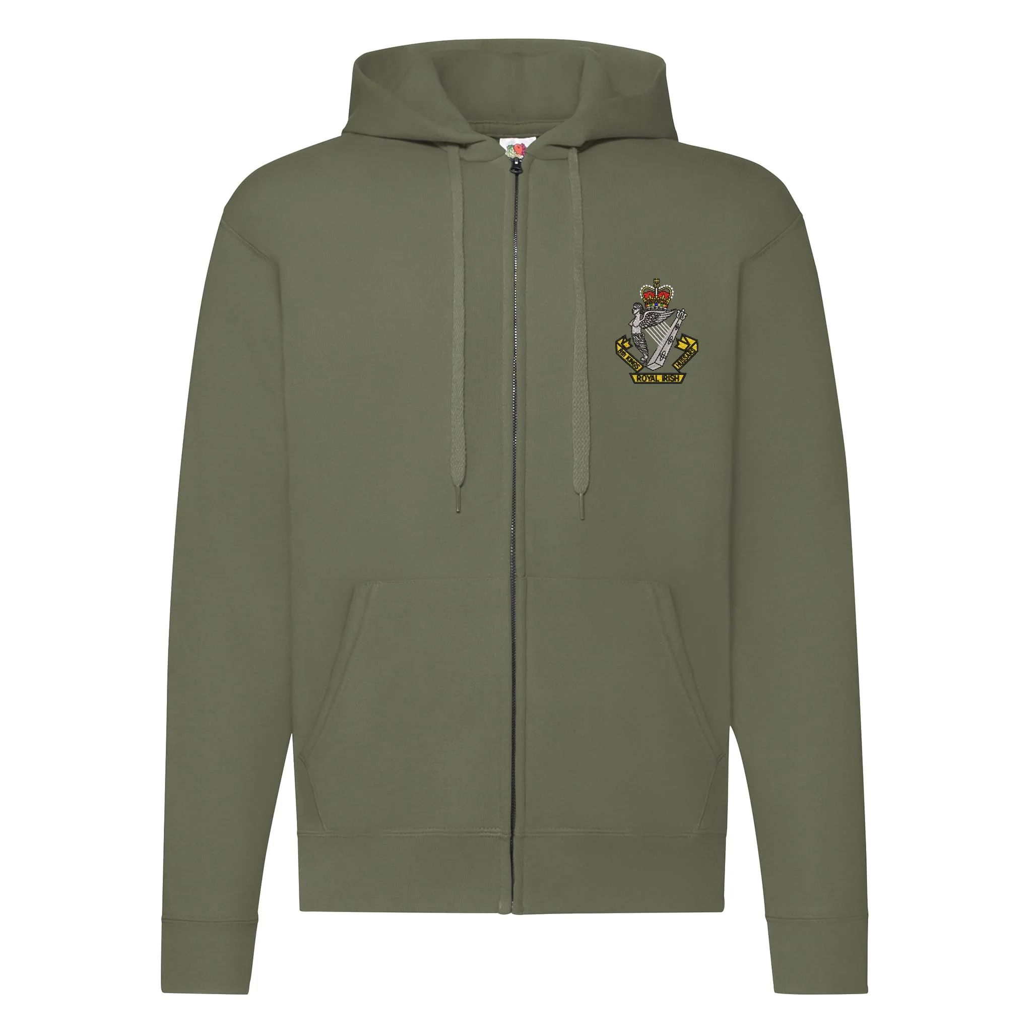 8th Kings Royal Irish Hussars Zipped Hoodie - Image 5