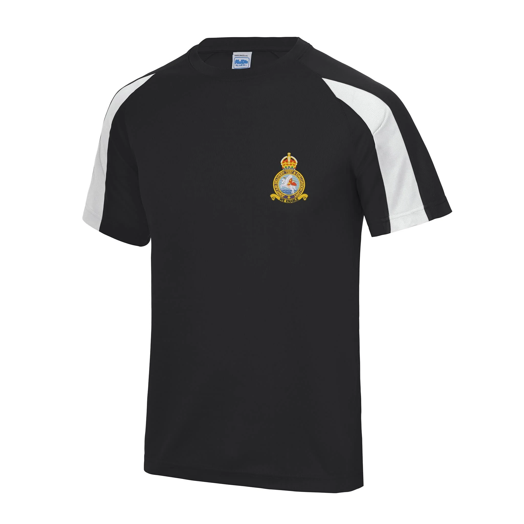 Air Delivery Test and Evaluation Unit Contrast Polyester T-Shirt - Image 6