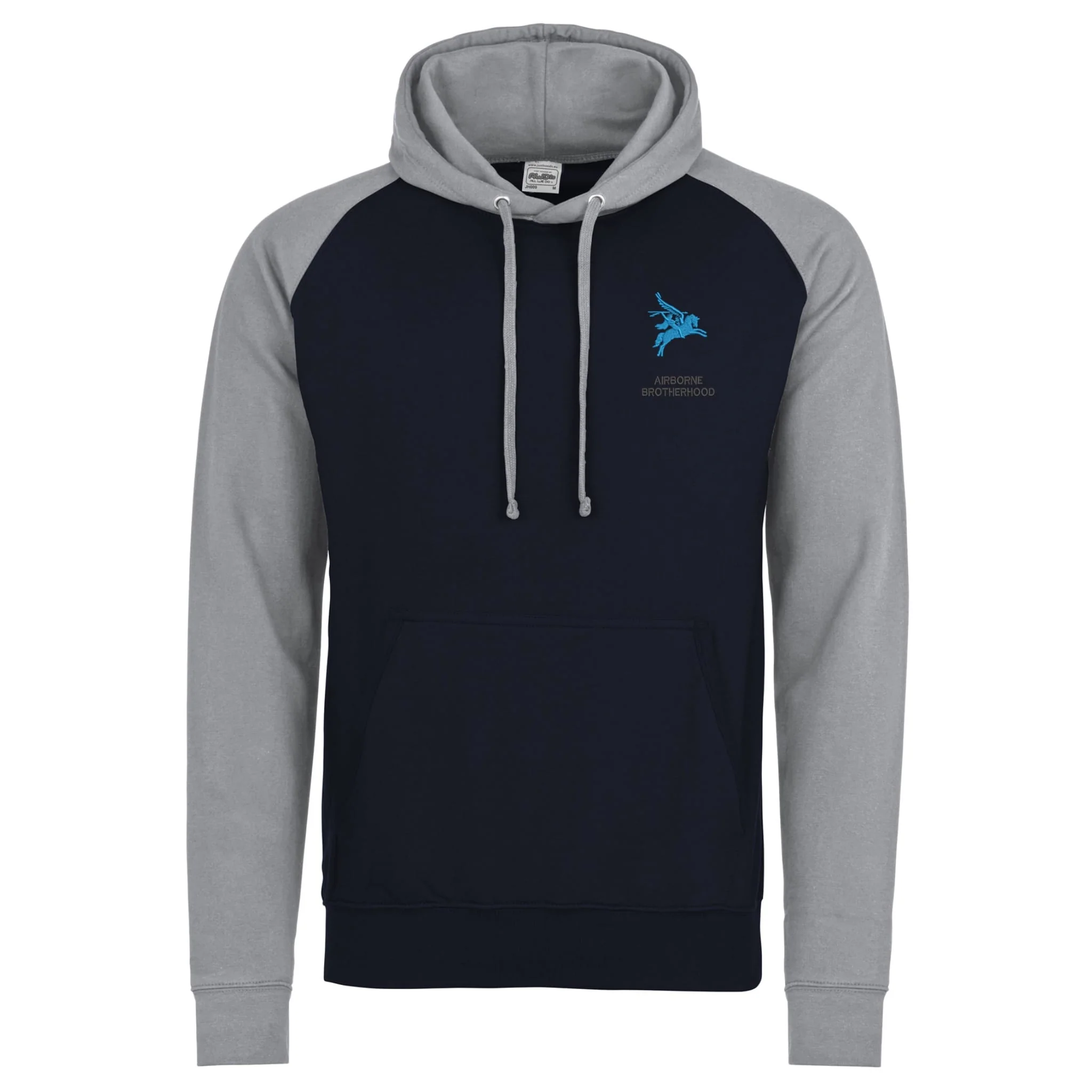 Airborne Brotherhood Contrast Hoodie - Image 4