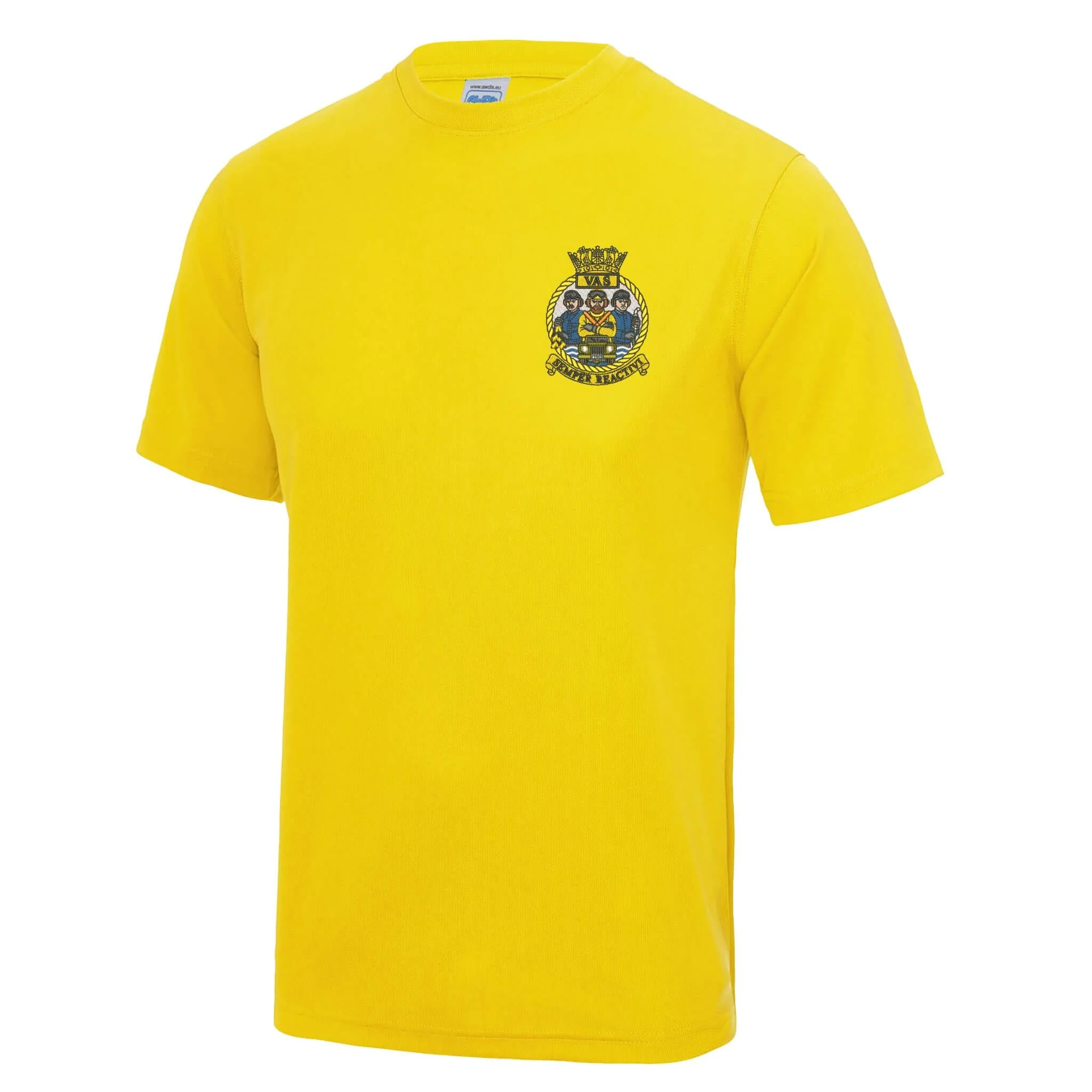 Aircraft Handler Semper Reactivi Crest Polyester T-Shirt - Image 6