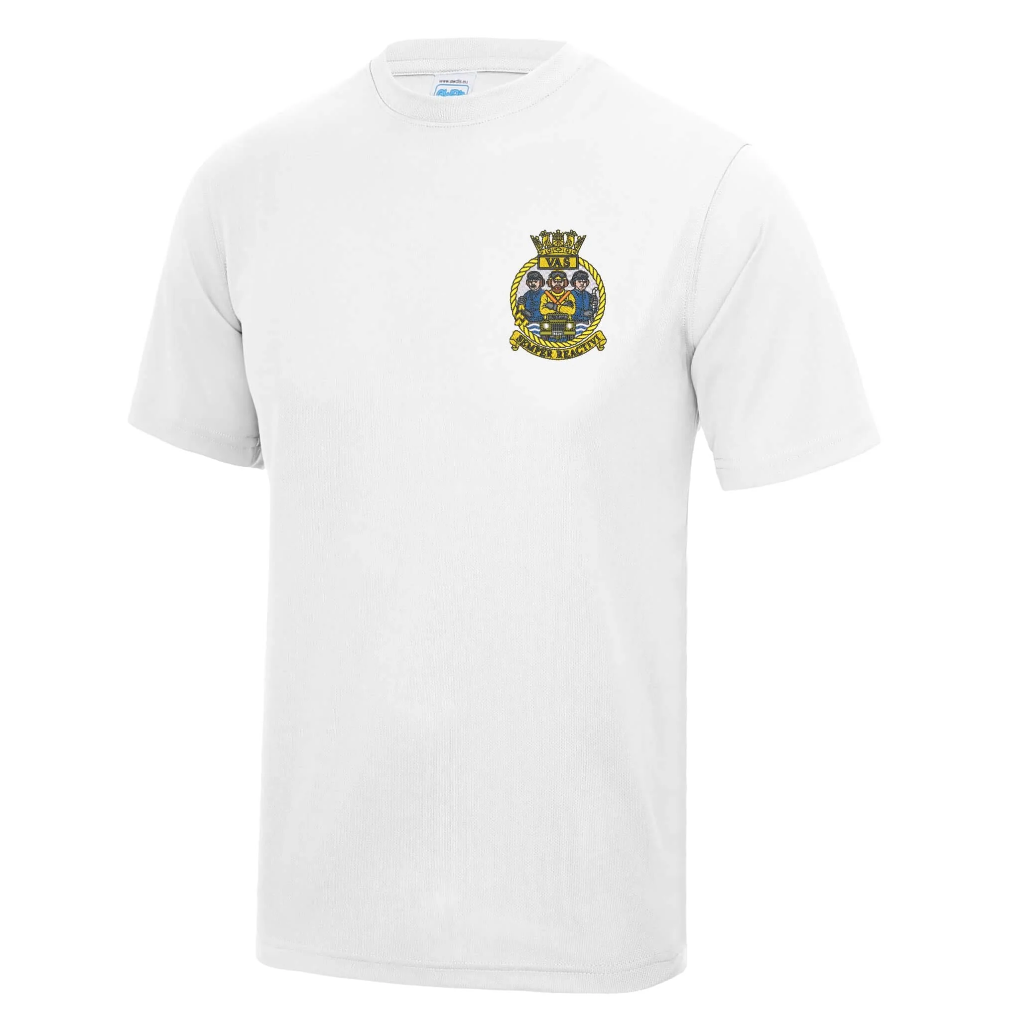 Aircraft Handler Semper Reactivi Crest Polyester T-Shirt - Image 7