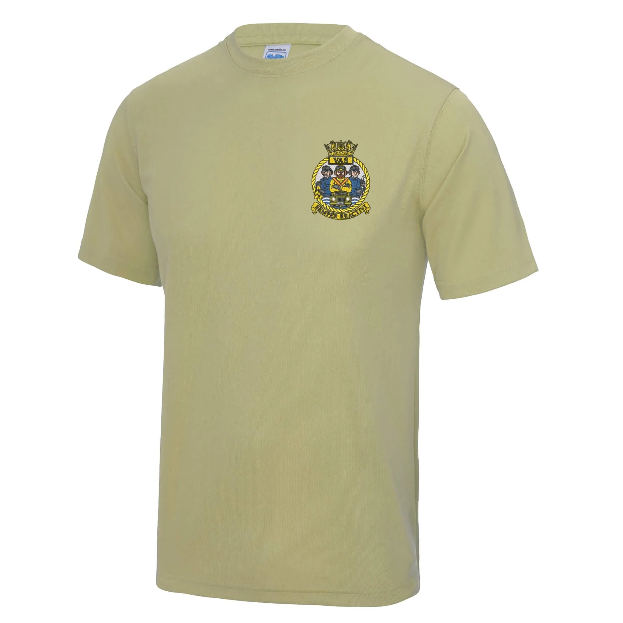 Aircraft Handler Semper Reactivi Crest Polyester T-Shirt - Image 9