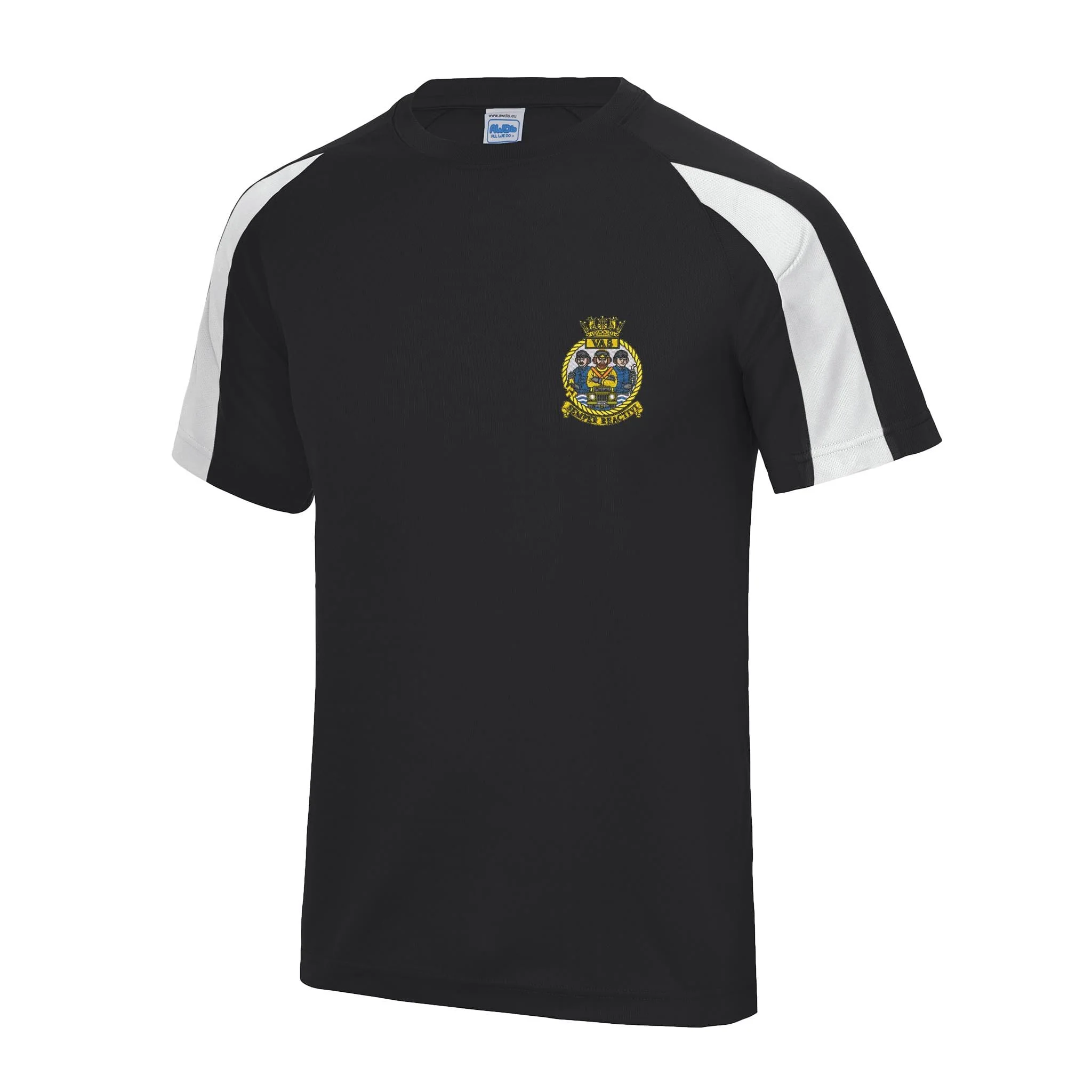 Aircraft Handler Semper Reactivi Crest Contrast Polyester T-Shirt