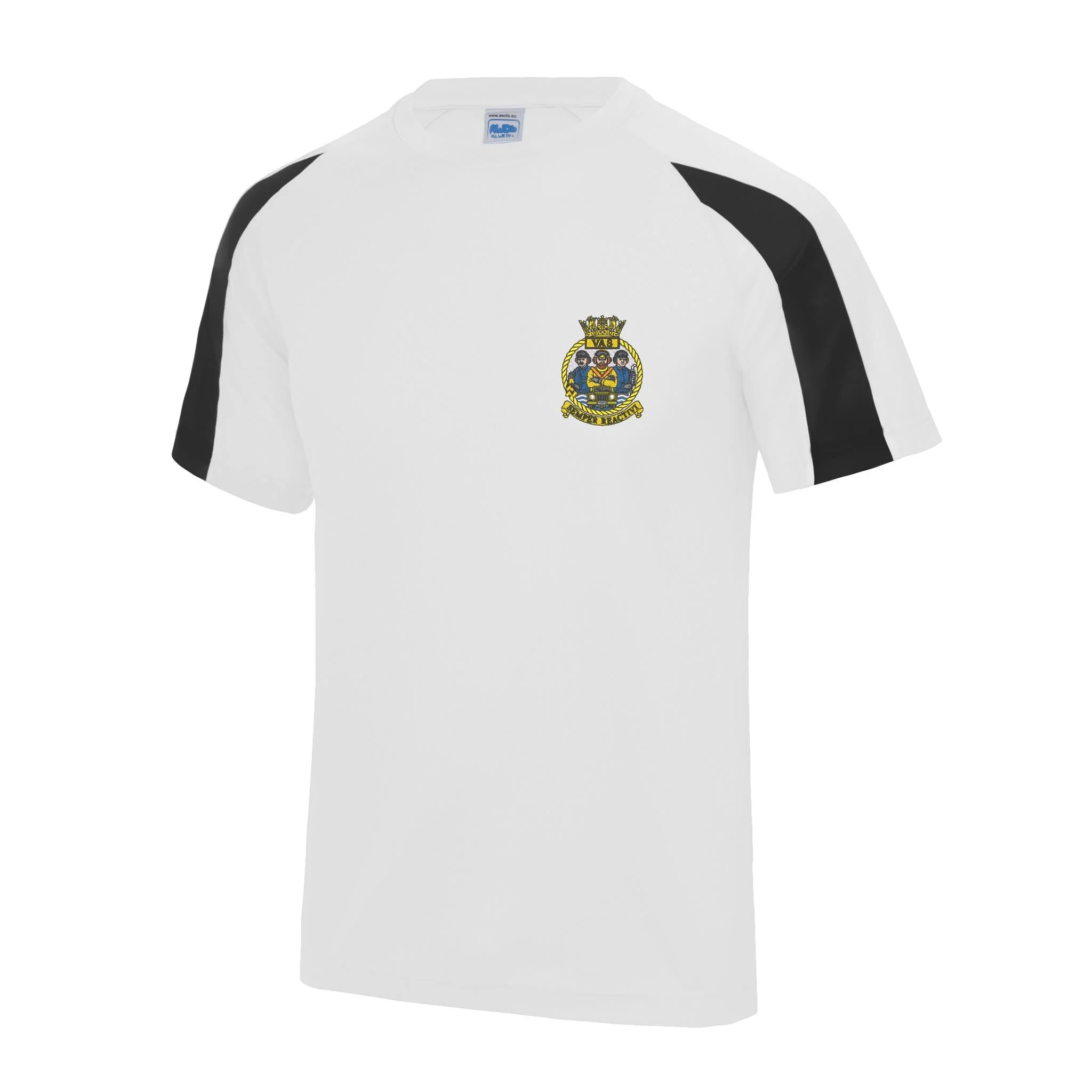 Aircraft Handler Semper Reactivi Crest Contrast Polyester T-Shirt - Image 5