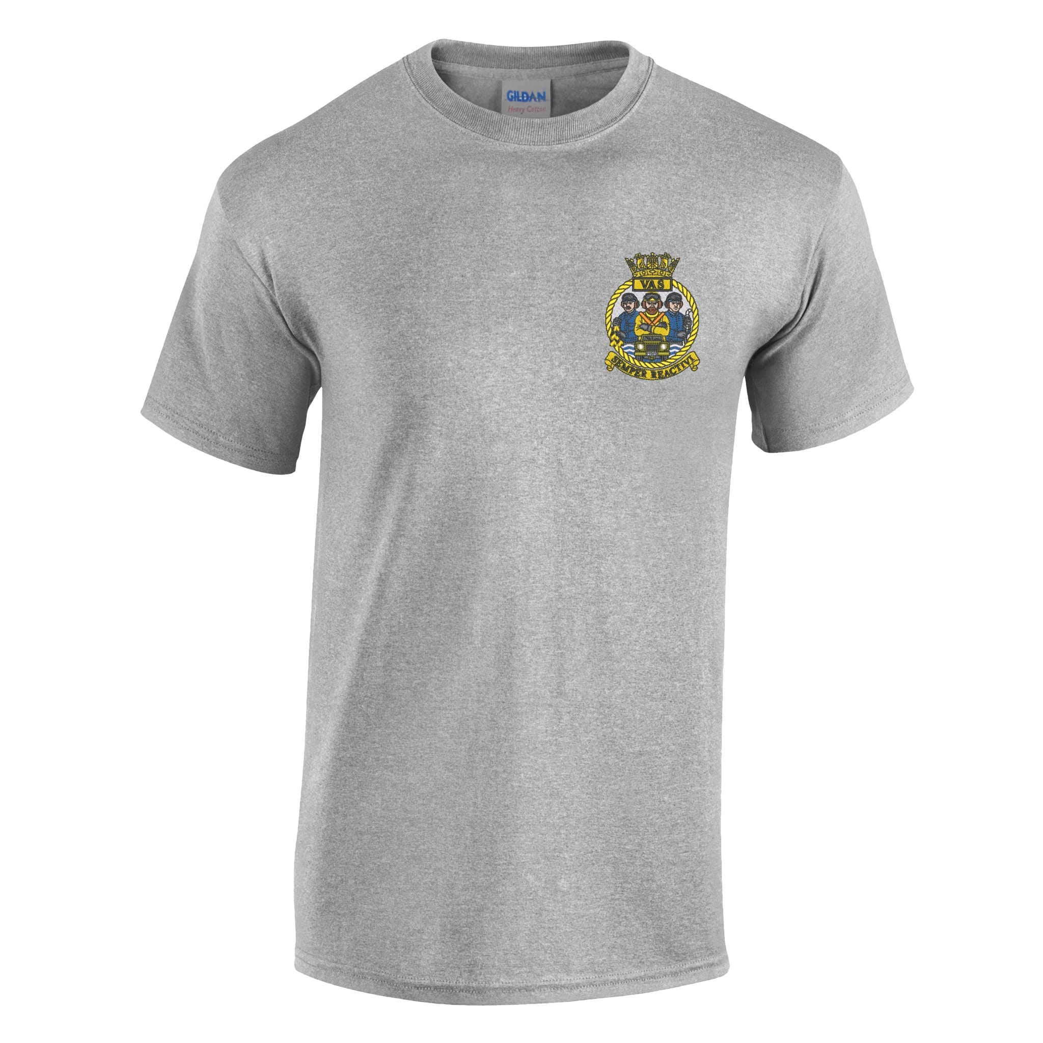 Aircraft Handler Semper Reactivi Crest Cotton T-Shirt