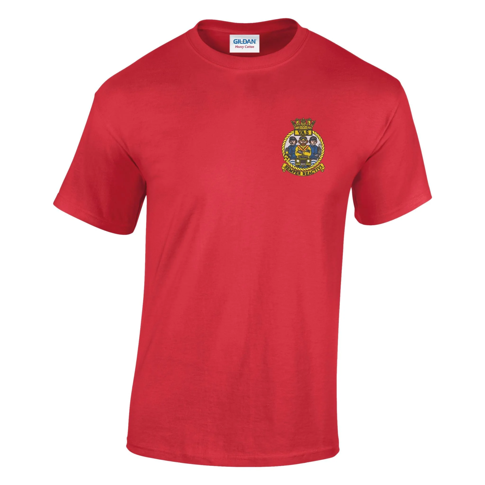 Aircraft Handler Semper Reactivi Crest Cotton T-Shirt - Image 11
