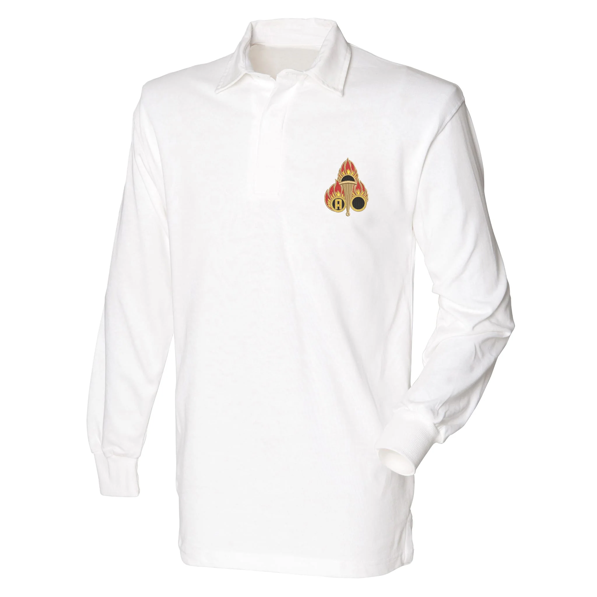 Ammunition Training Front Row Long Sleeve Rugby Shirt - Image 4