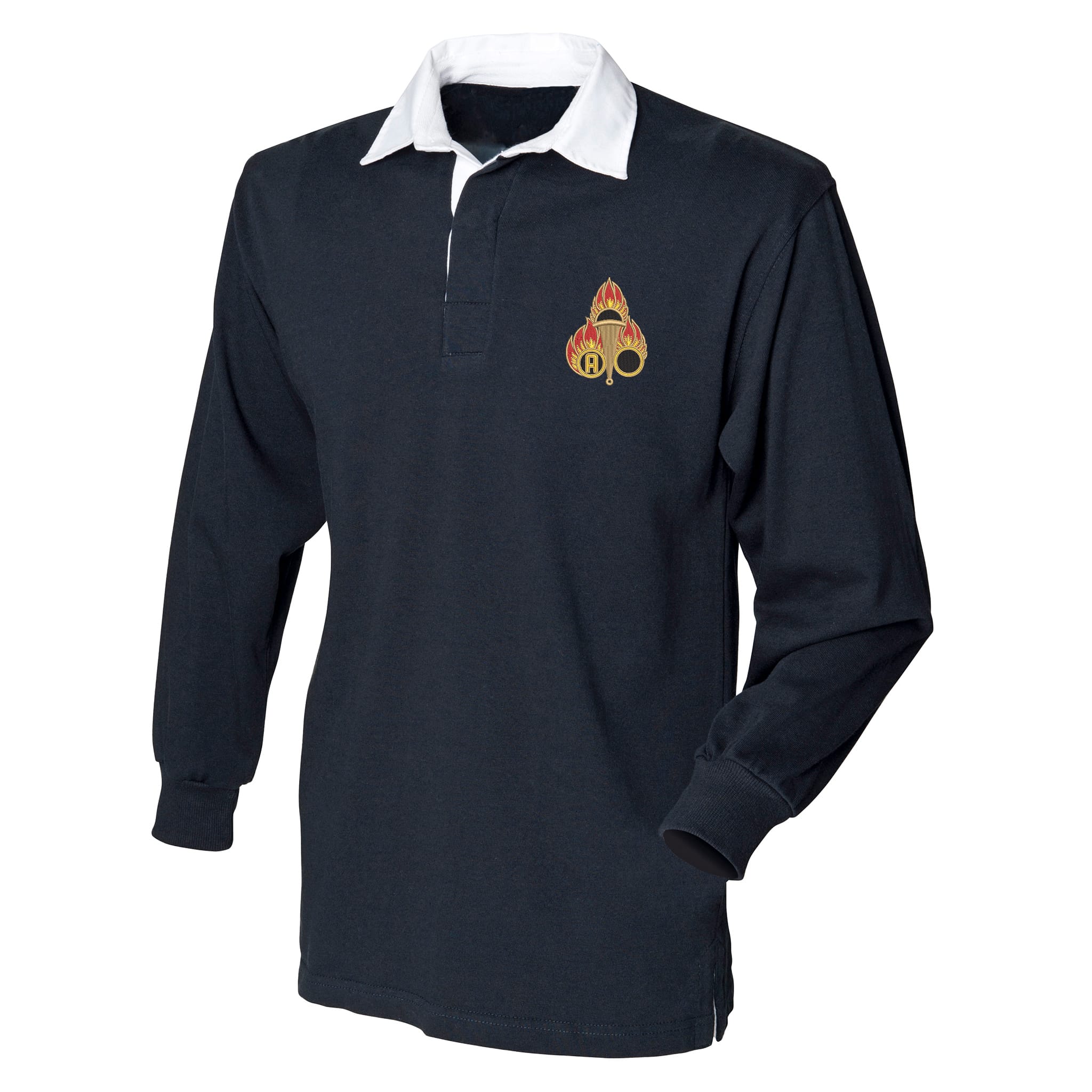 Ammunition Training Front Row Long Sleeve Rugby Shirt - Image 5