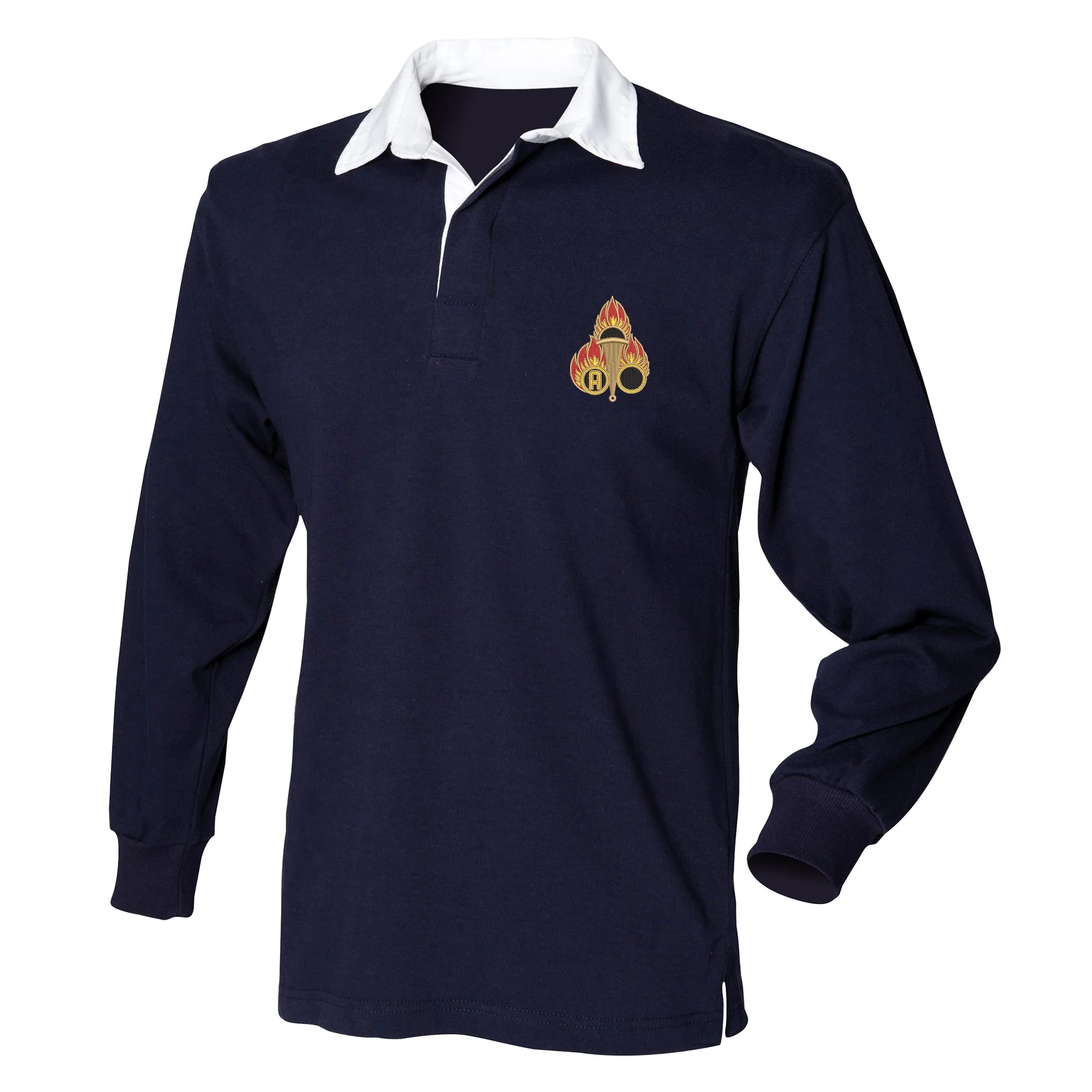 Ammunition Training Front Row Long Sleeve Rugby Shirt - Image 7