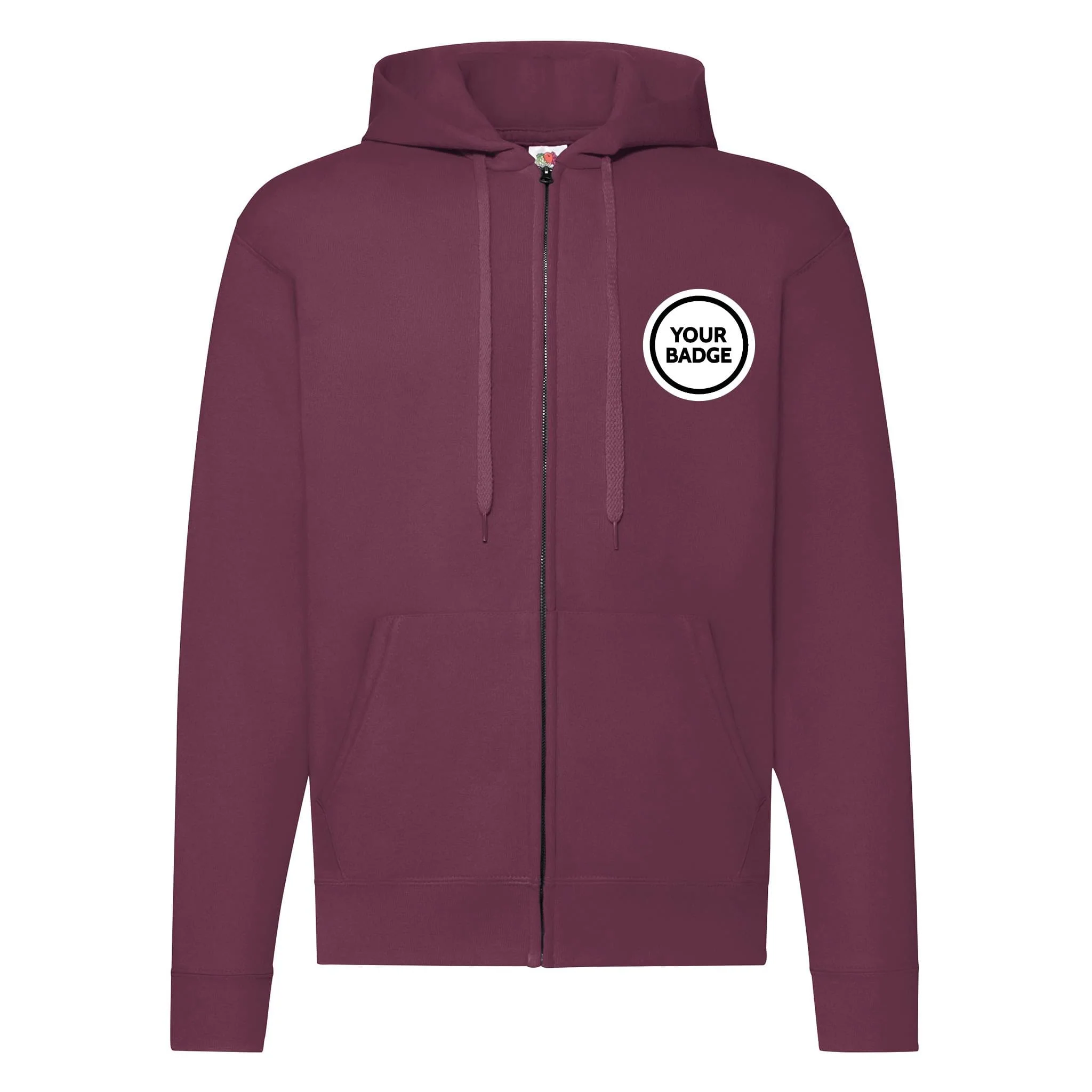 Zipped Hoodie - Choose Your Badge - Image 3