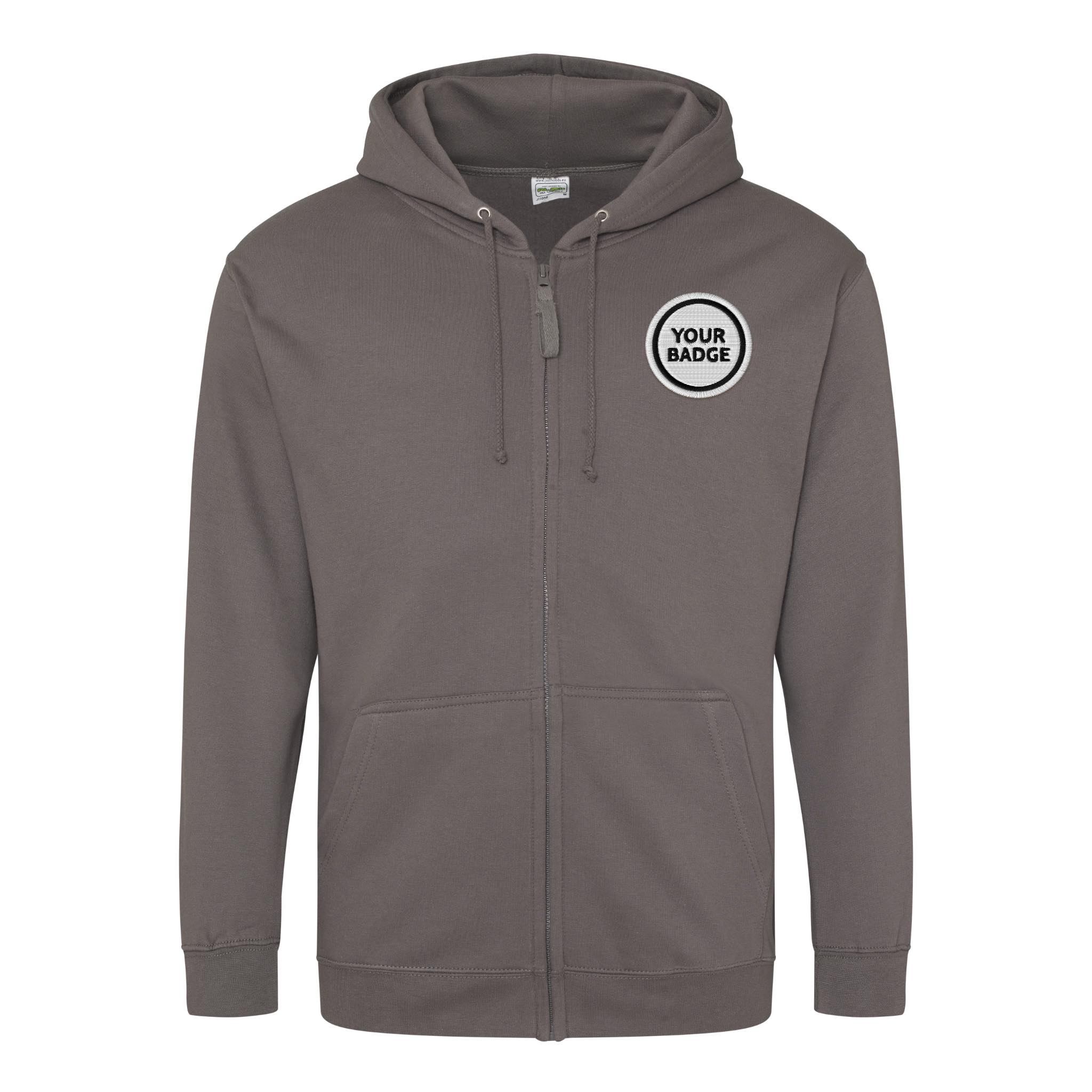 Zipped Hoodie - Choose Your Badge - Image 4