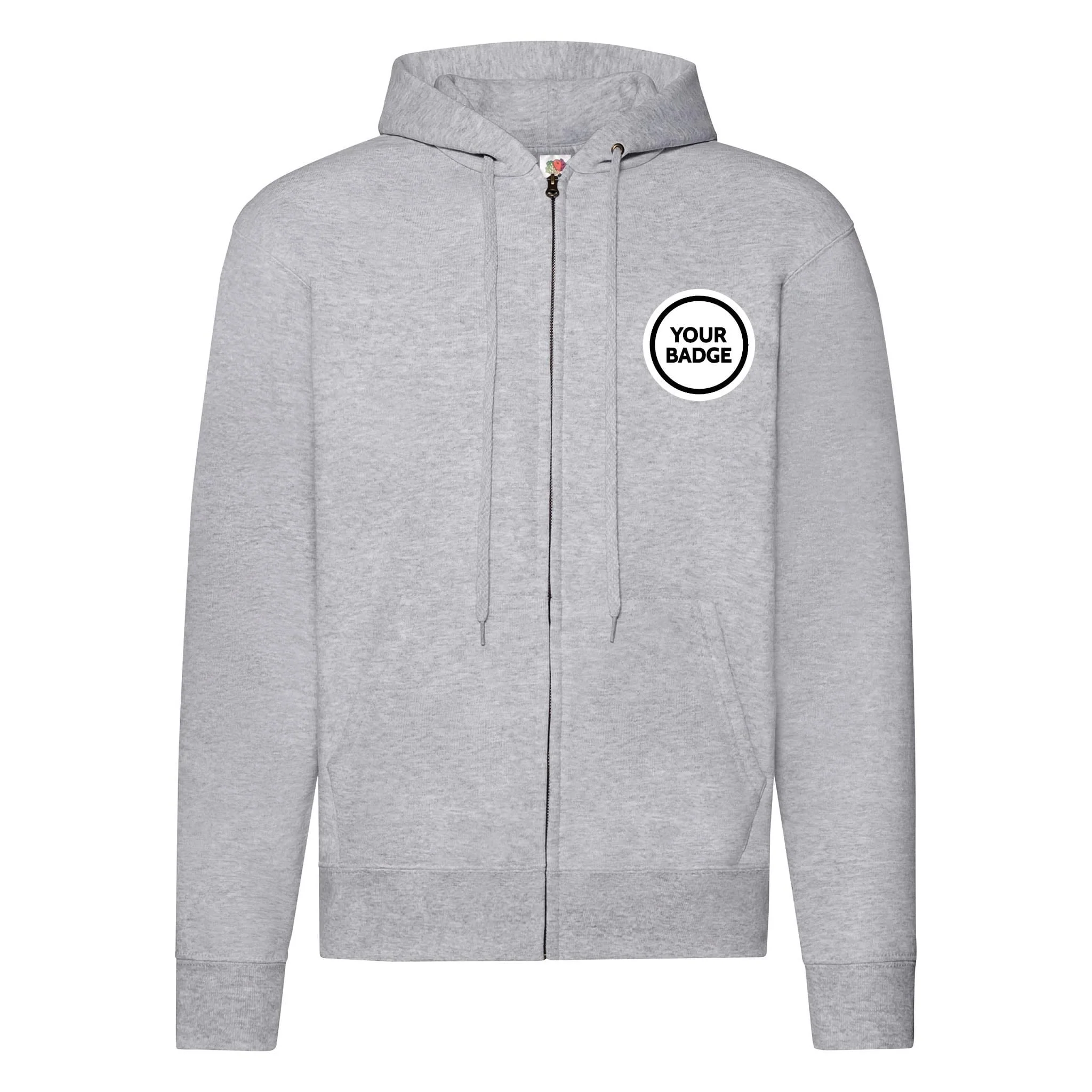 Zipped Hoodie - Choose Your Badge - Image 5