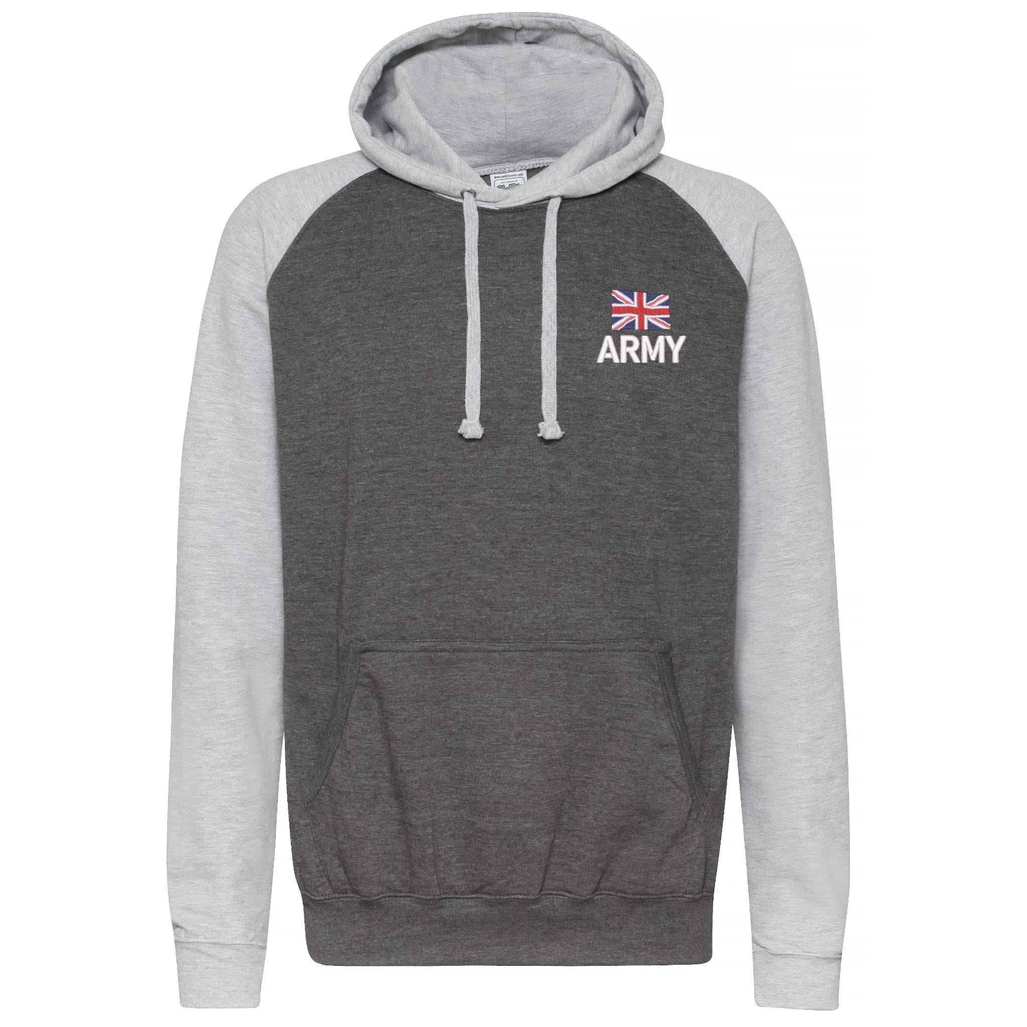 Army (New Logo) Contrast Hoodie - Image 3