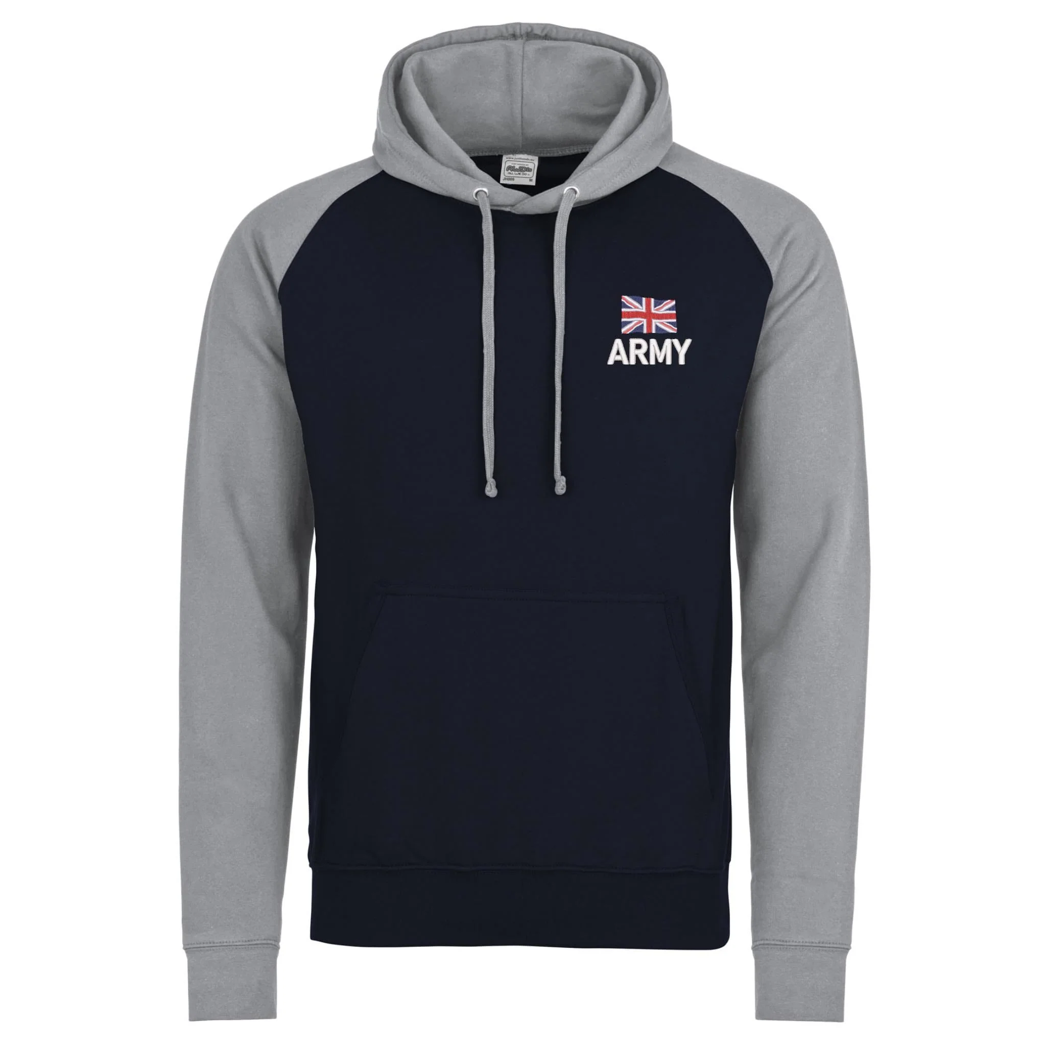 Army (New Logo) Contrast Hoodie - Image 4