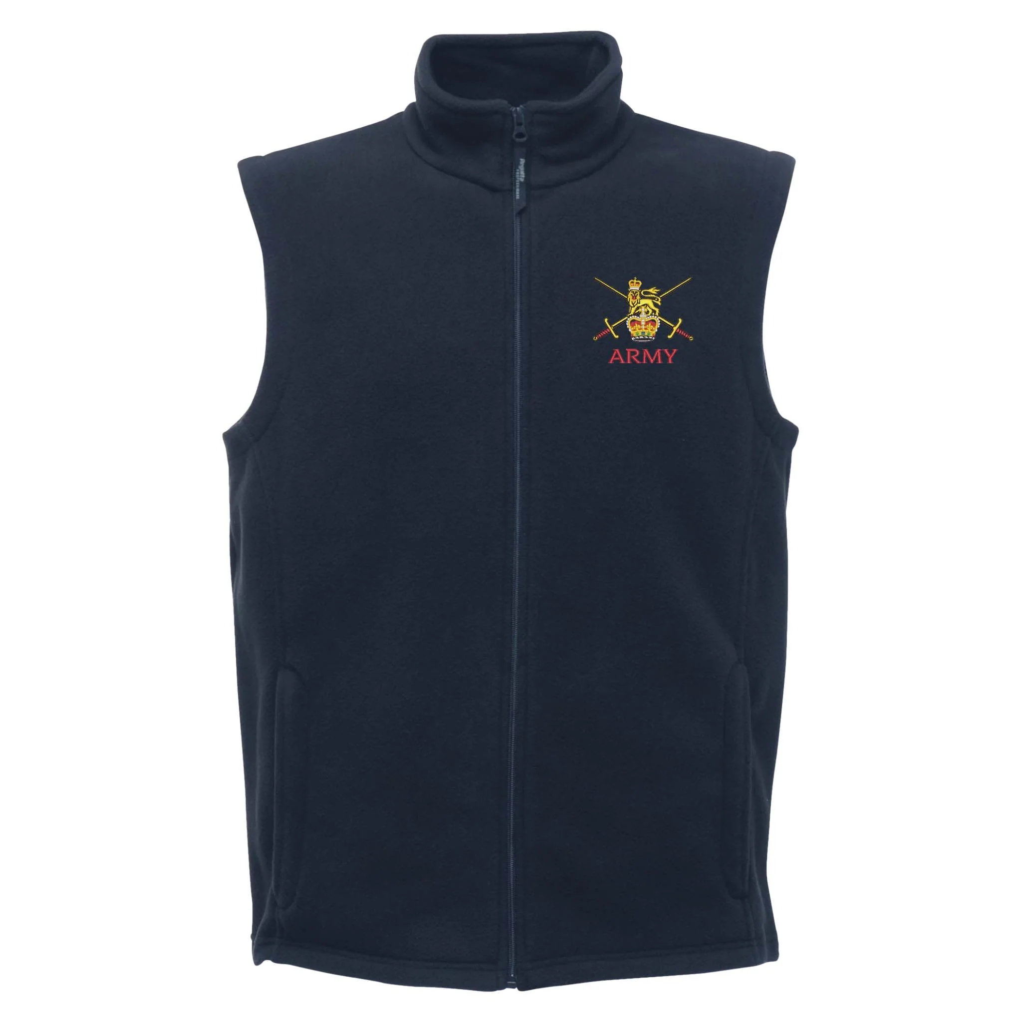 Army (Crossed Swords) Regatta Fleece Bodywarmer - Image 2