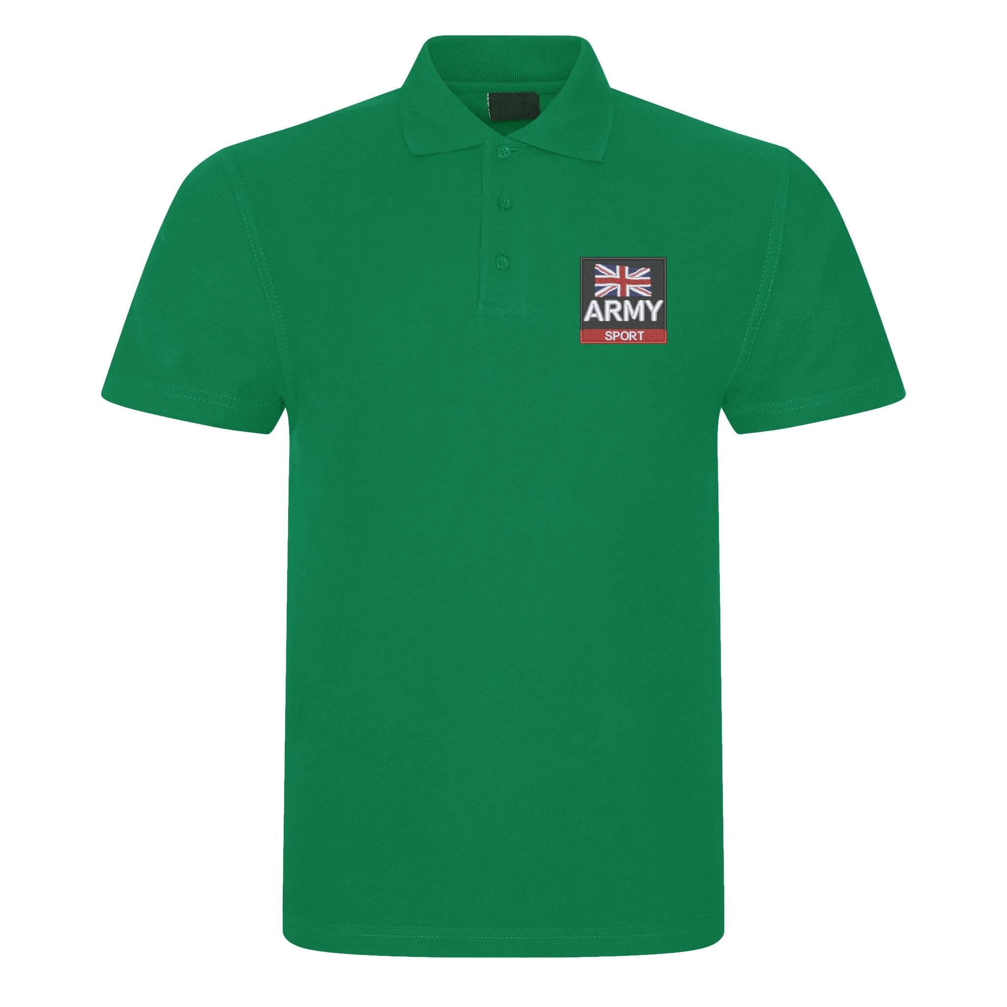 Army Sport Polo Shirt - Image 5