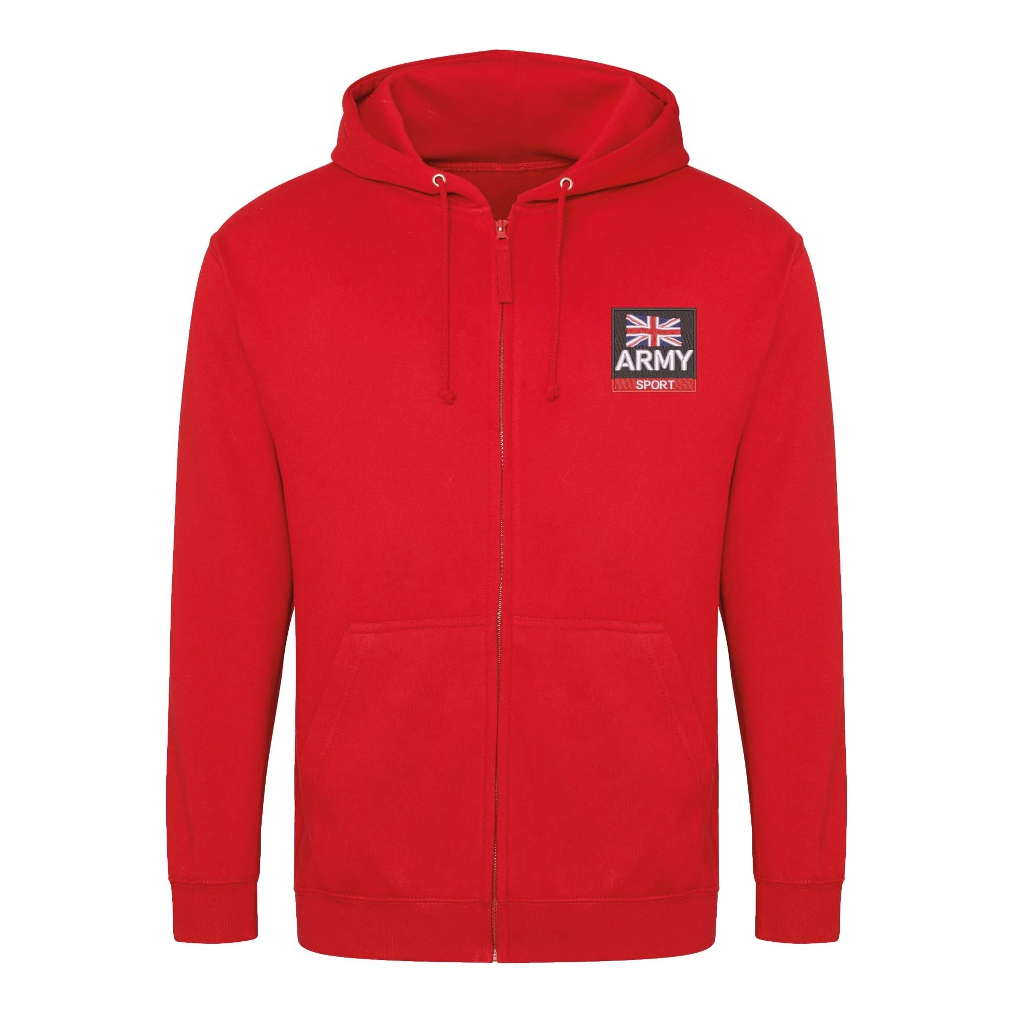 Army Sport Zipped Hoodie - Image 9