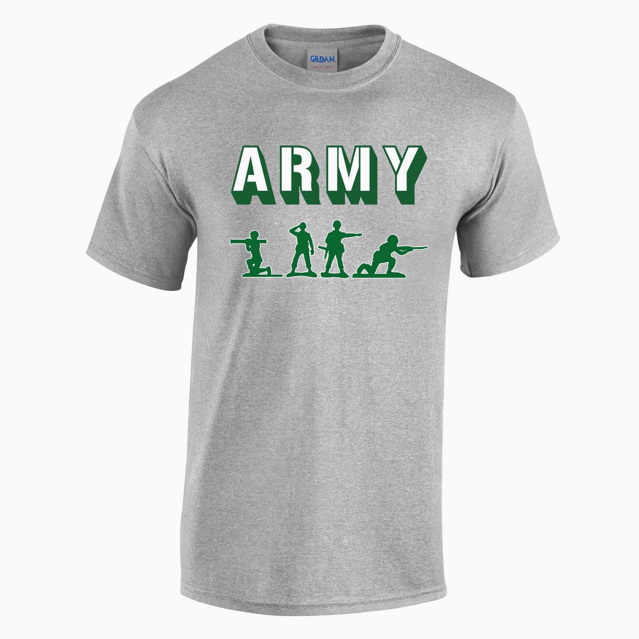 Army Toy Soldiers Printed T-Shirt - Image 11