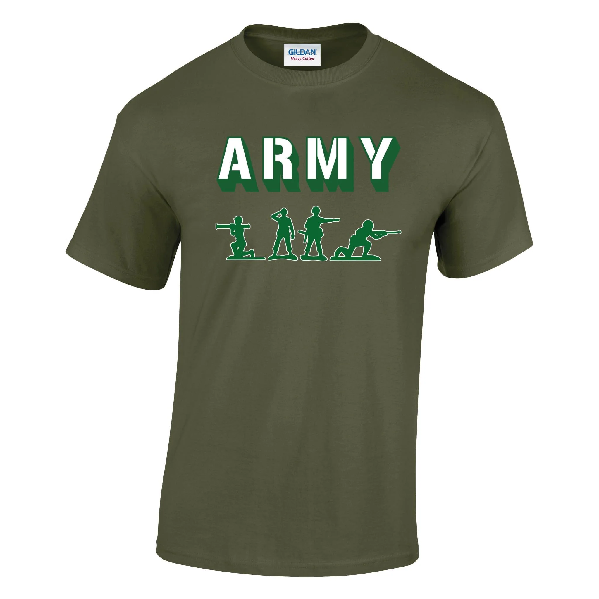 Army Toy Soldiers Printed T-Shirt - Image 7