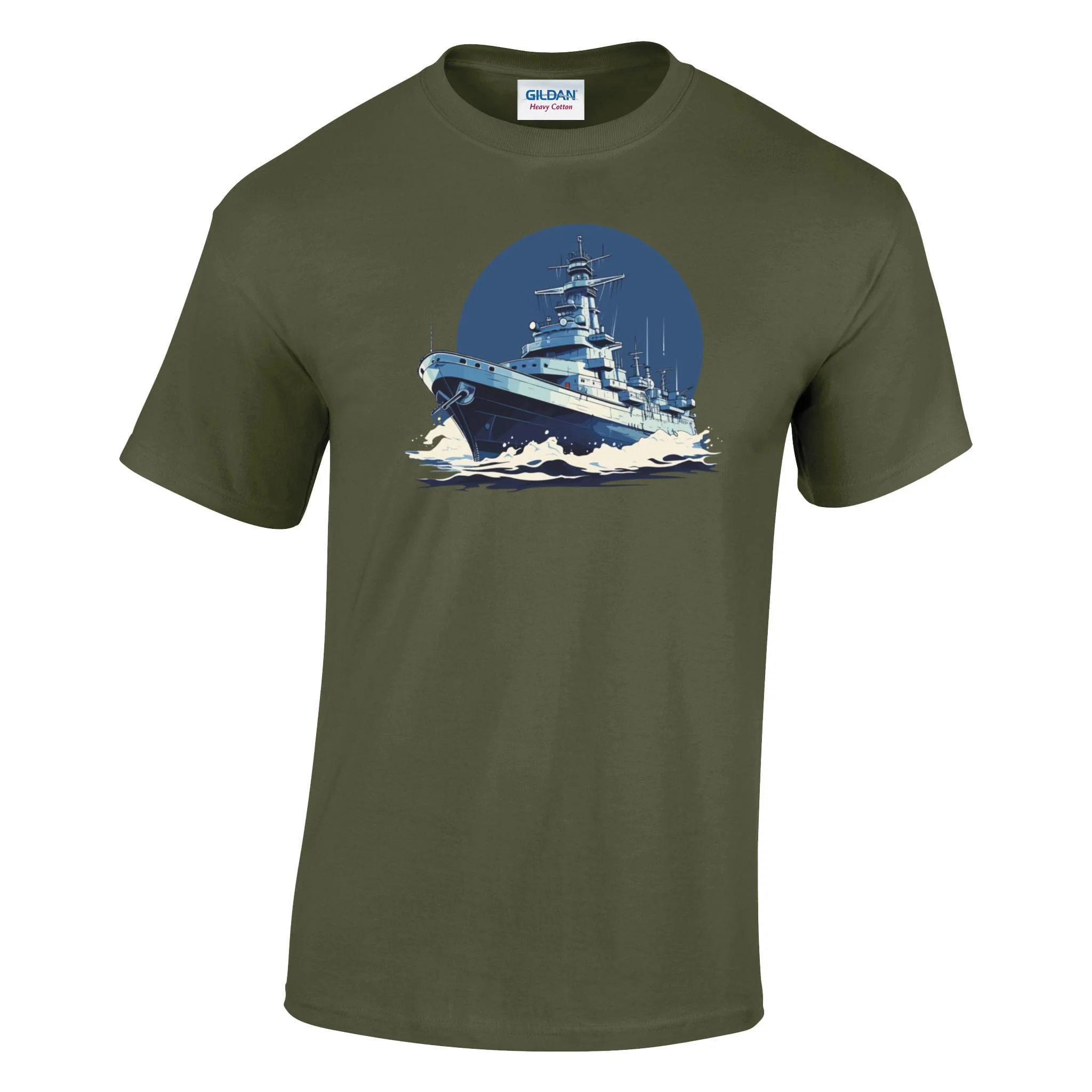 Battleship Printed T-Shirt - Image 8