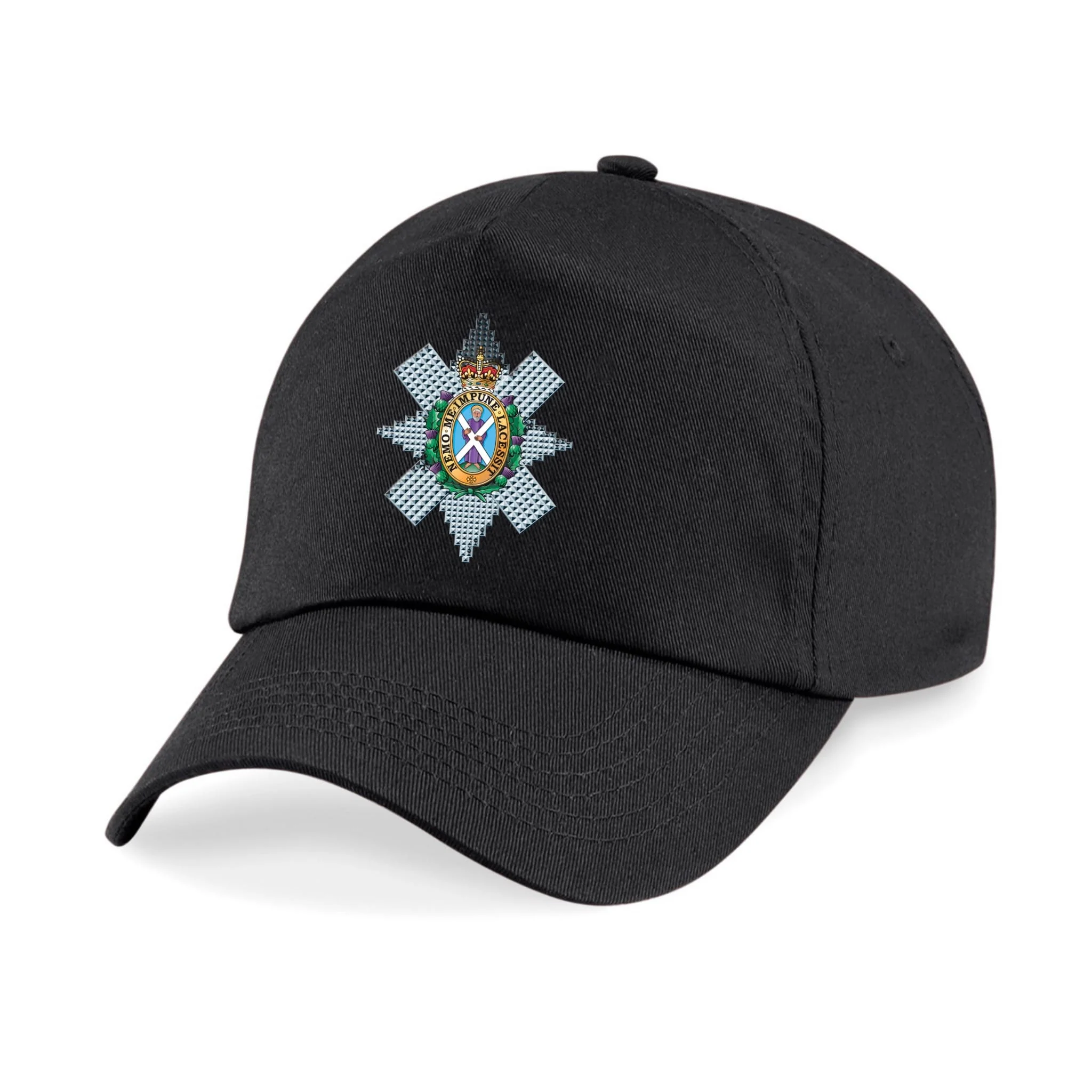 Black Watch Printed Cap