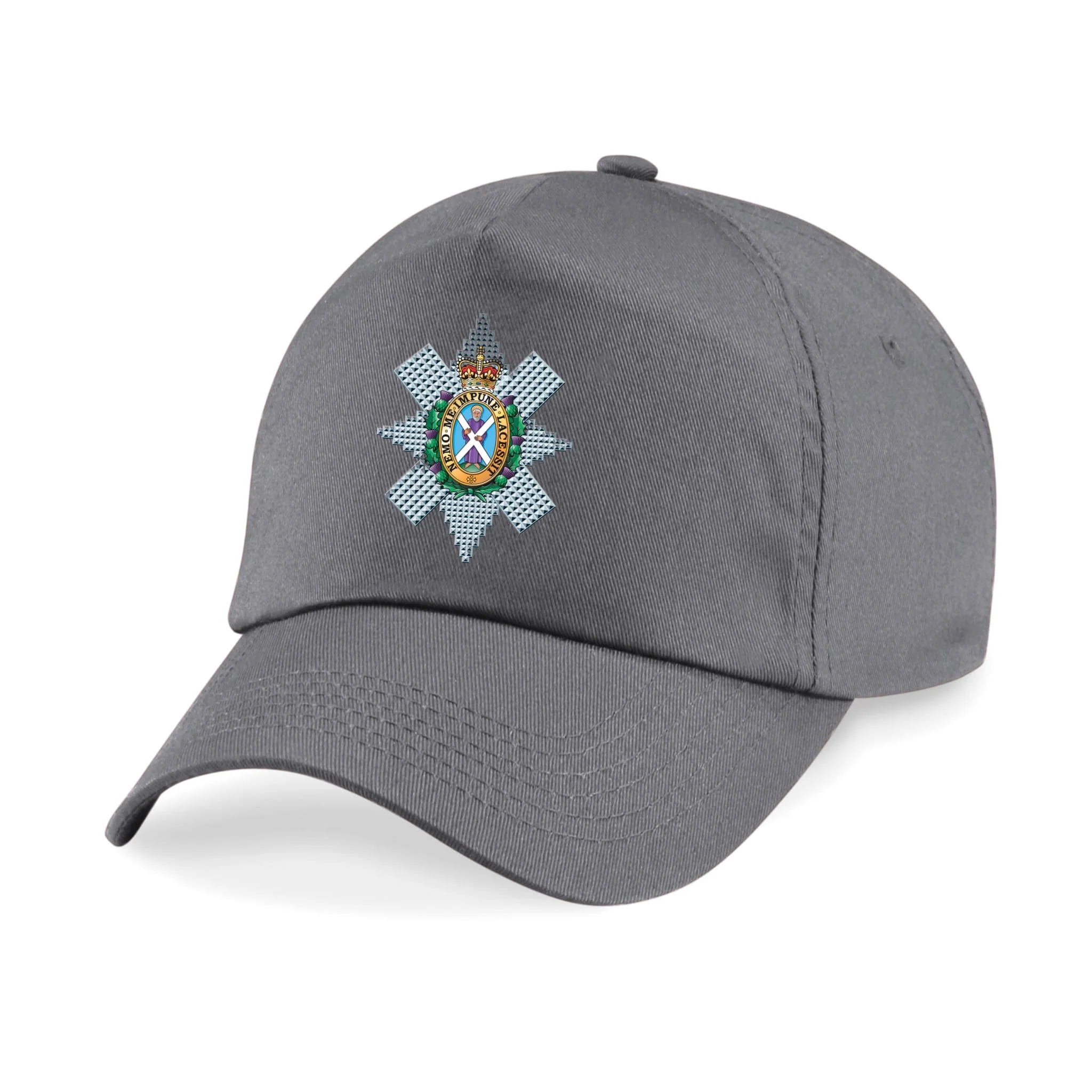 Black Watch Printed Cap - Image 2
