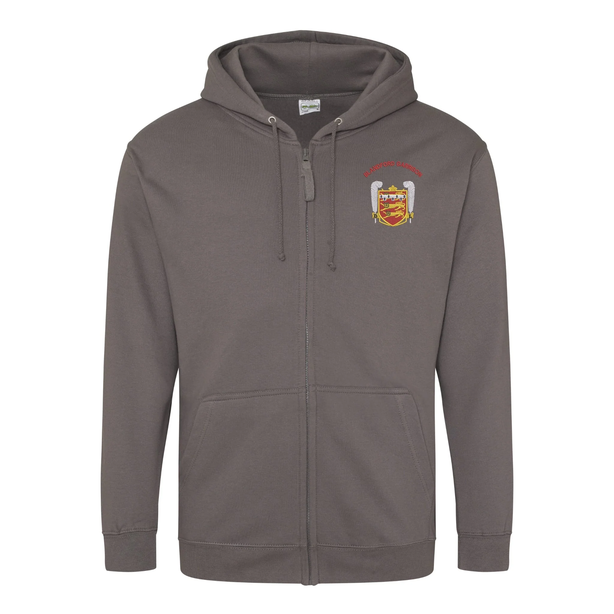 Blandford Garrison Zipped Hoodie - Image 3