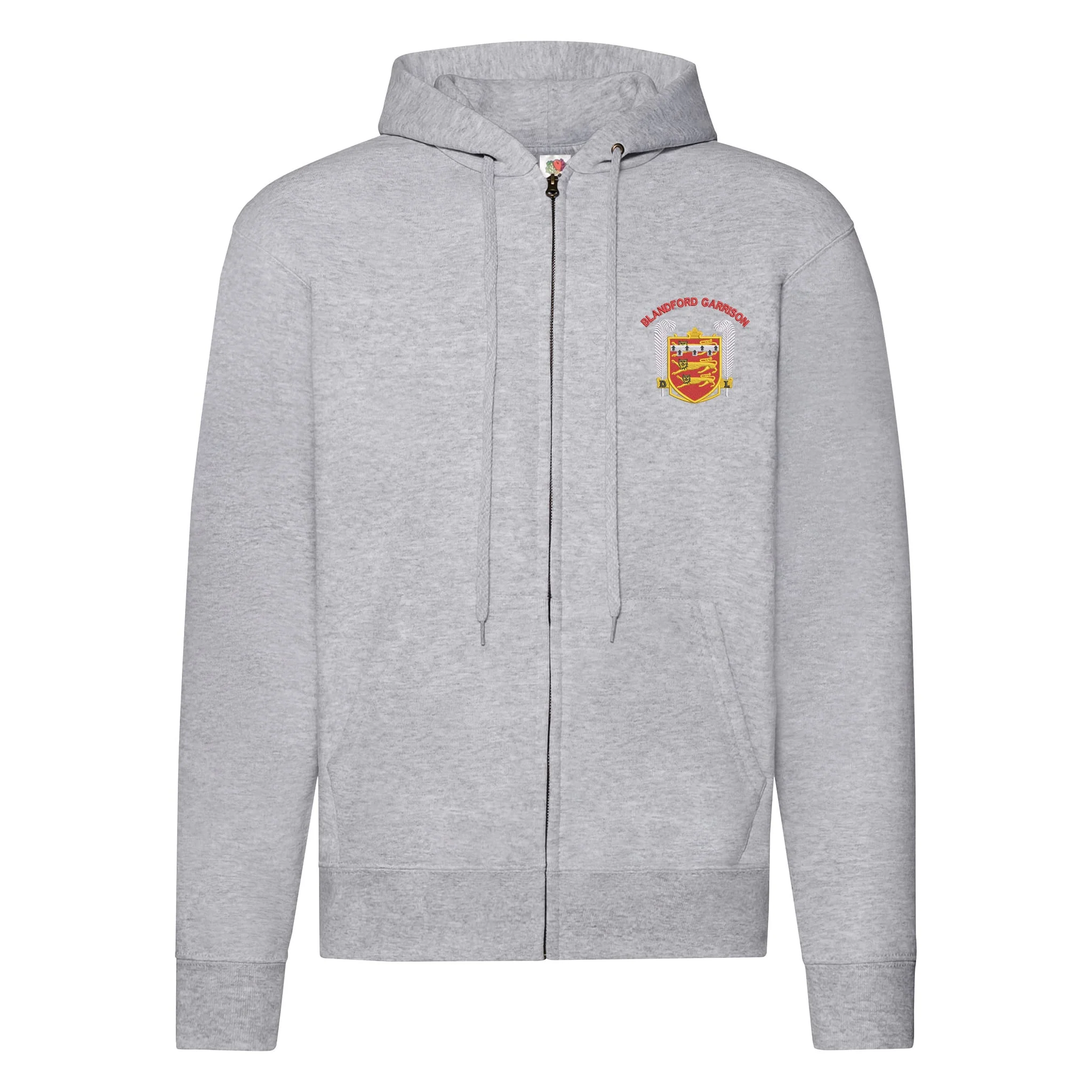 Blandford Garrison Zipped Hoodie - Image 4