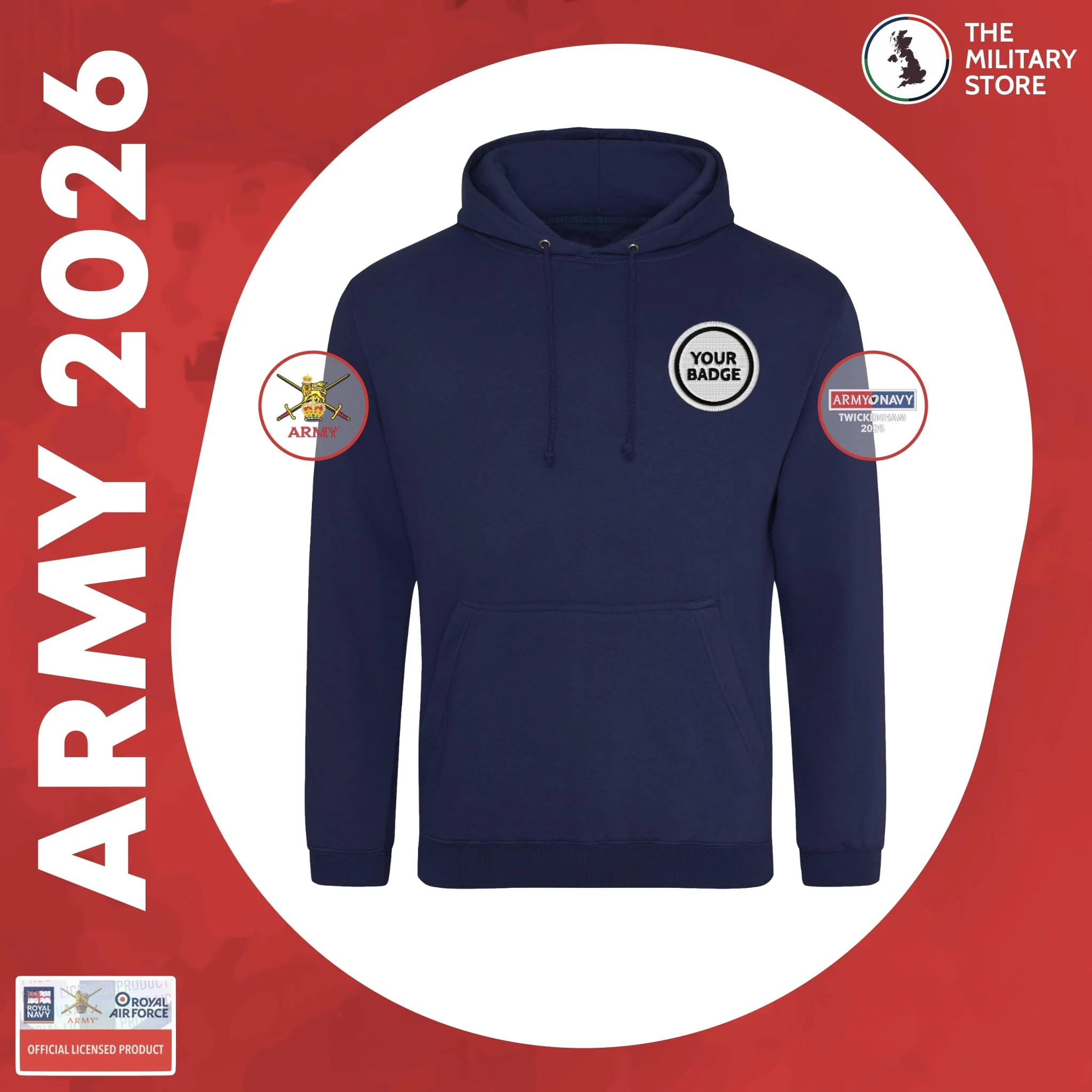 British Army - Hoodie - Army v Navy 2026 - Image 10