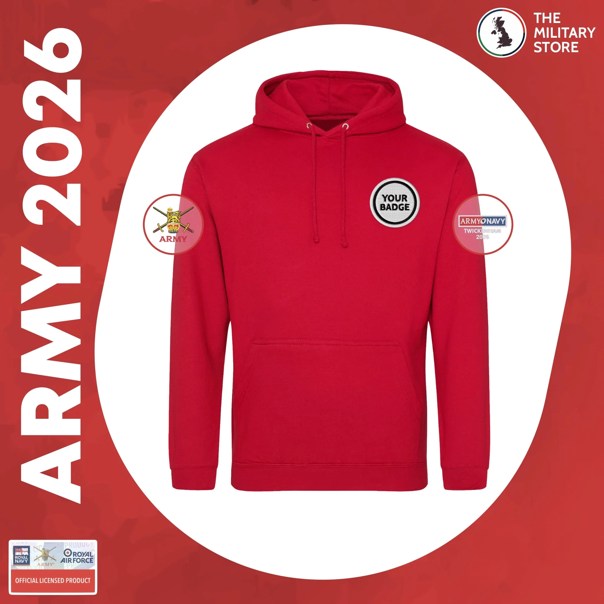 British Army - Hoodie - Army v Navy 2026 - Image 11