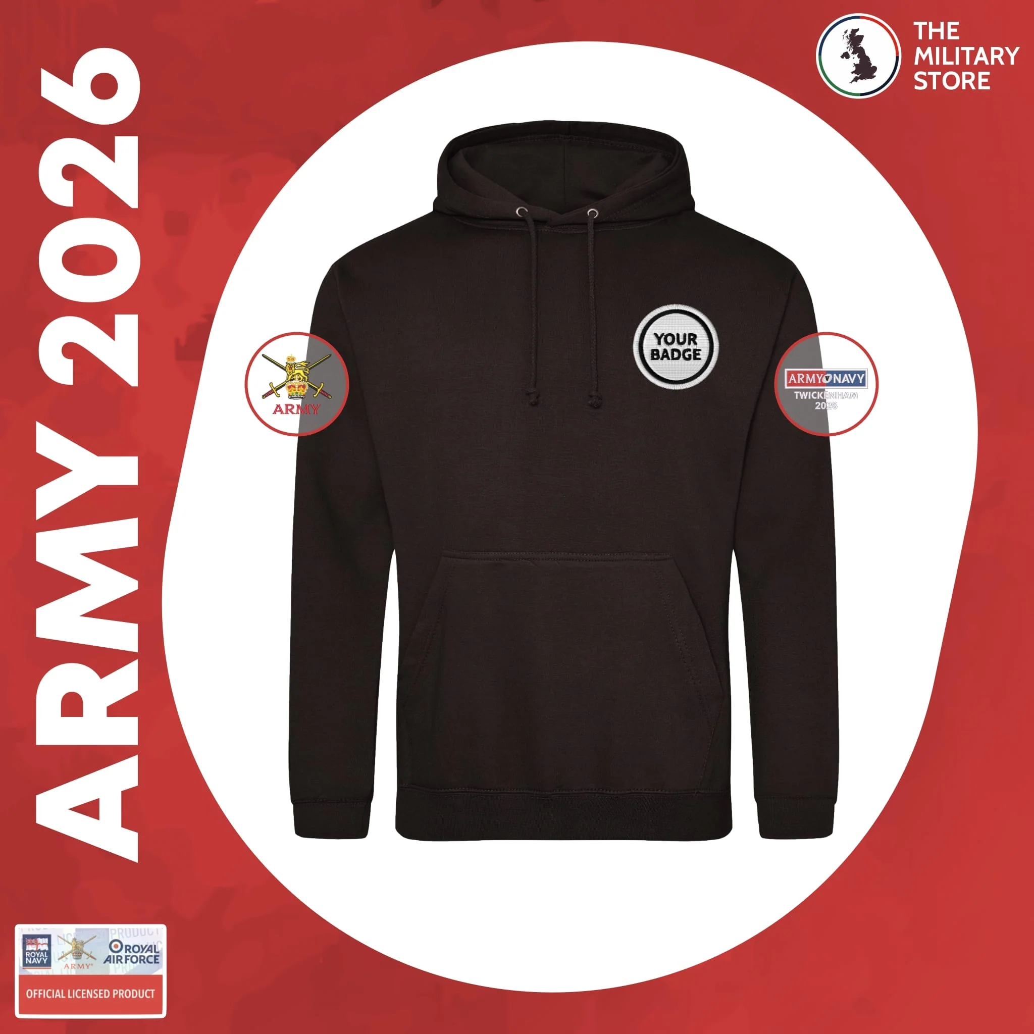 British Army - Hoodie - Army v Navy 2026 - Image 5