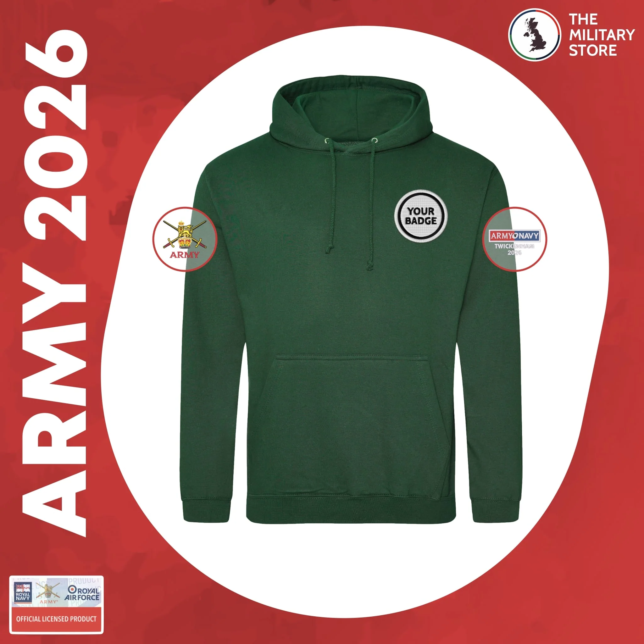 British Army - Hoodie - Army v Navy 2026 - Image 6