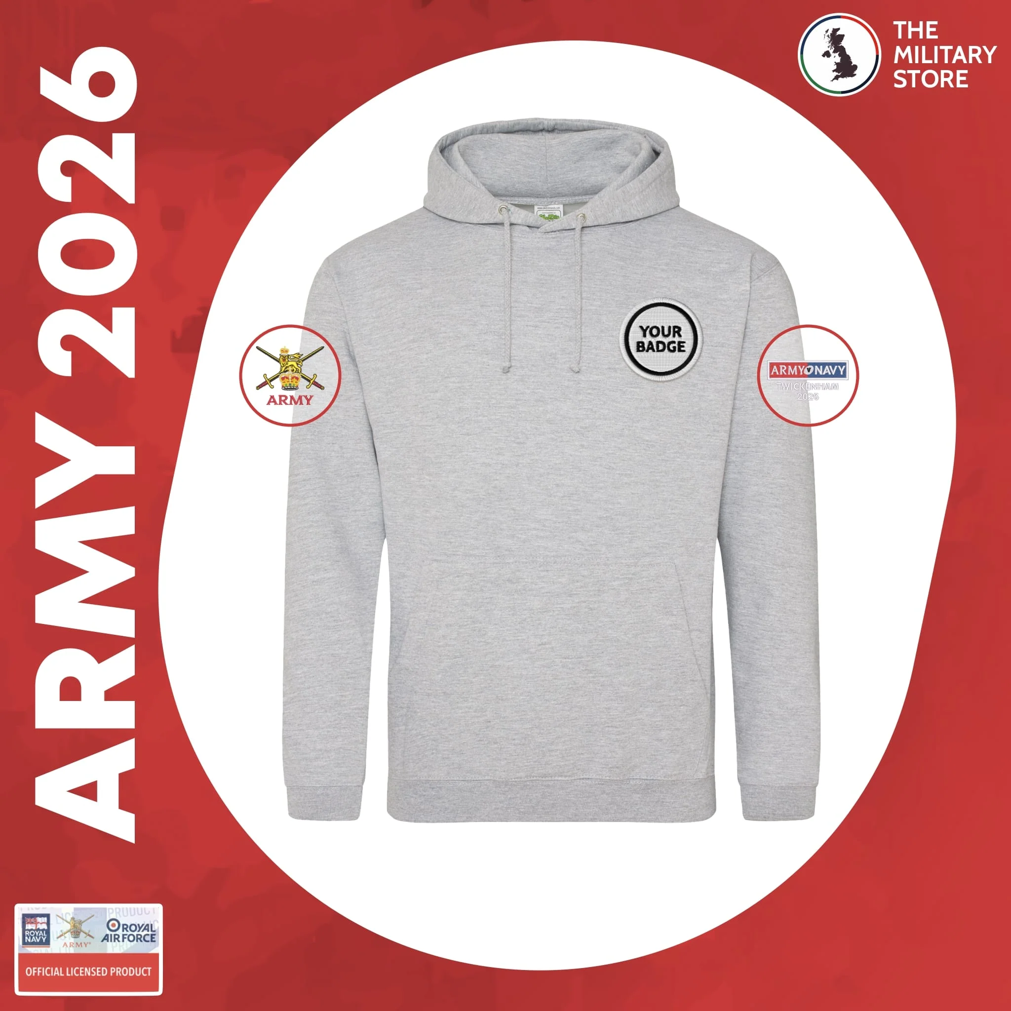 British Army - Hoodie - Army v Navy 2026 - Image 9