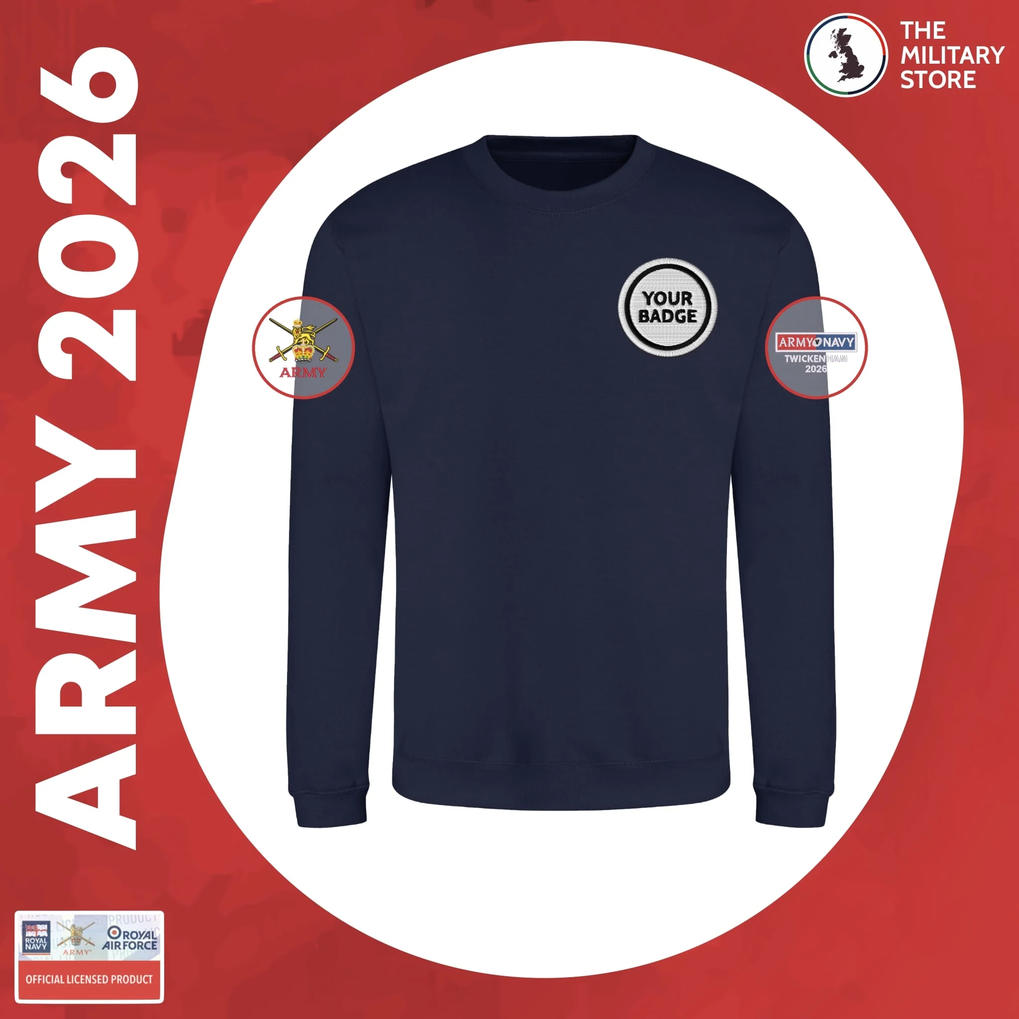 British Army - Sweatshirt - Army v Navy 2026 - Image 10