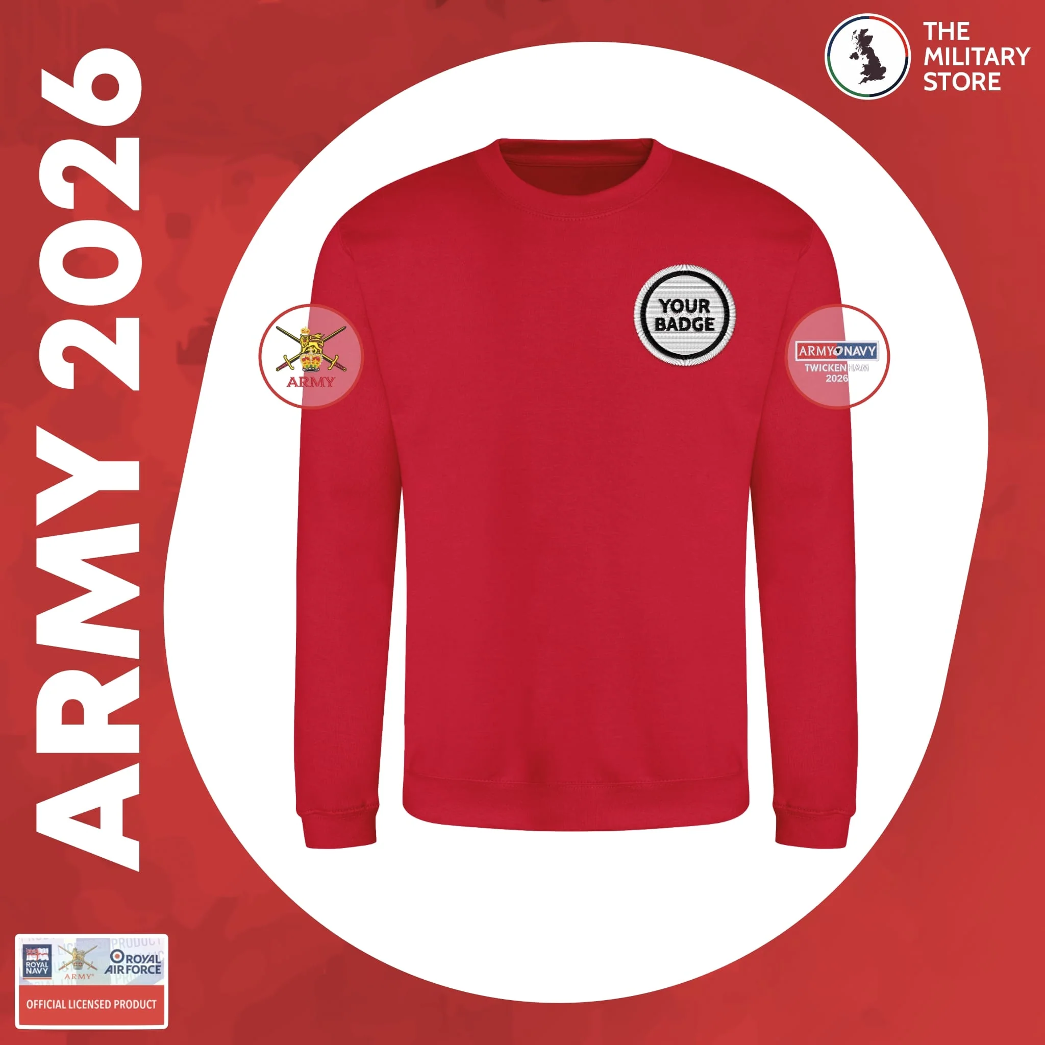 British Army - Sweatshirt - Army v Navy 2026 - Image 11