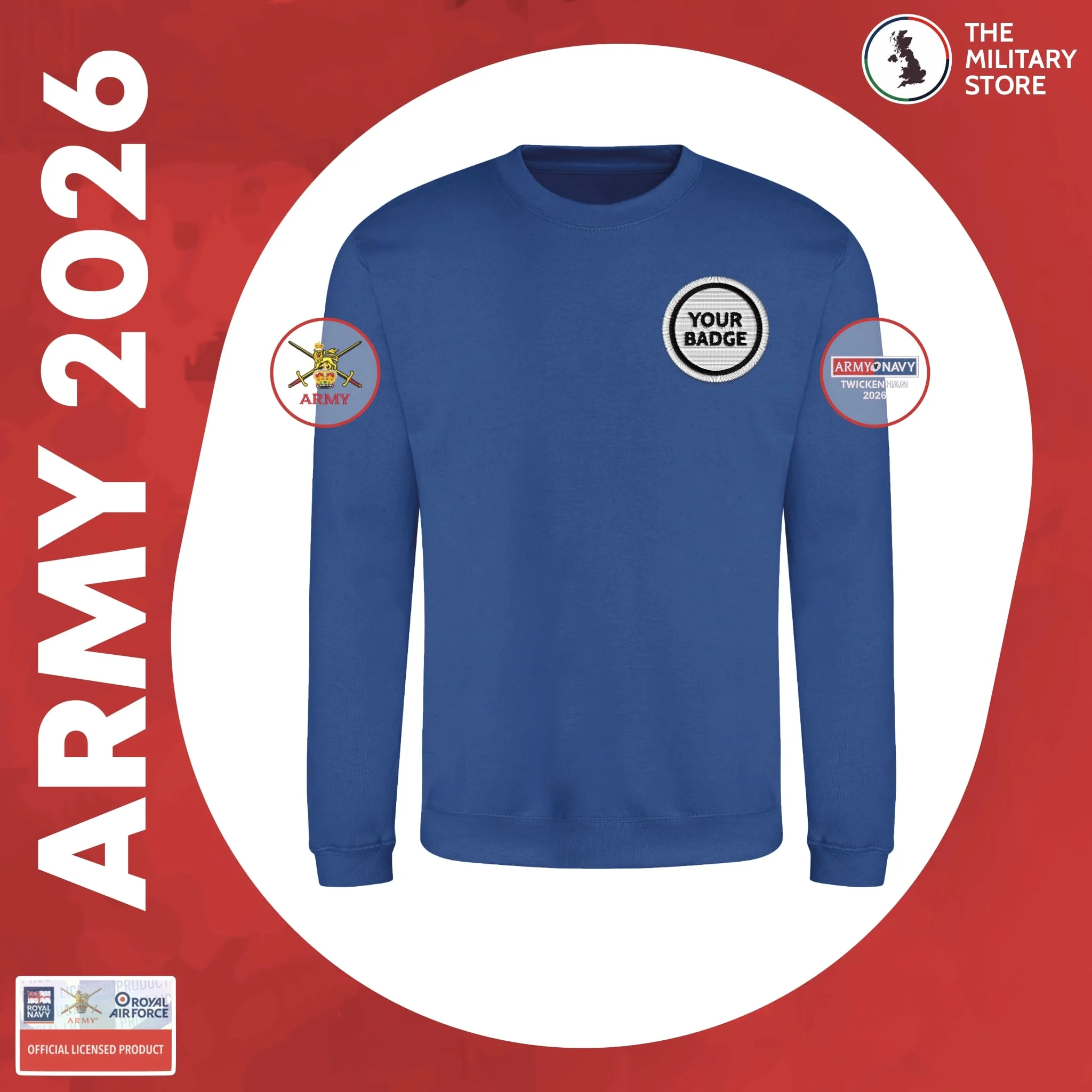 British Army - Sweatshirt - Army v Navy 2026 - Image 12