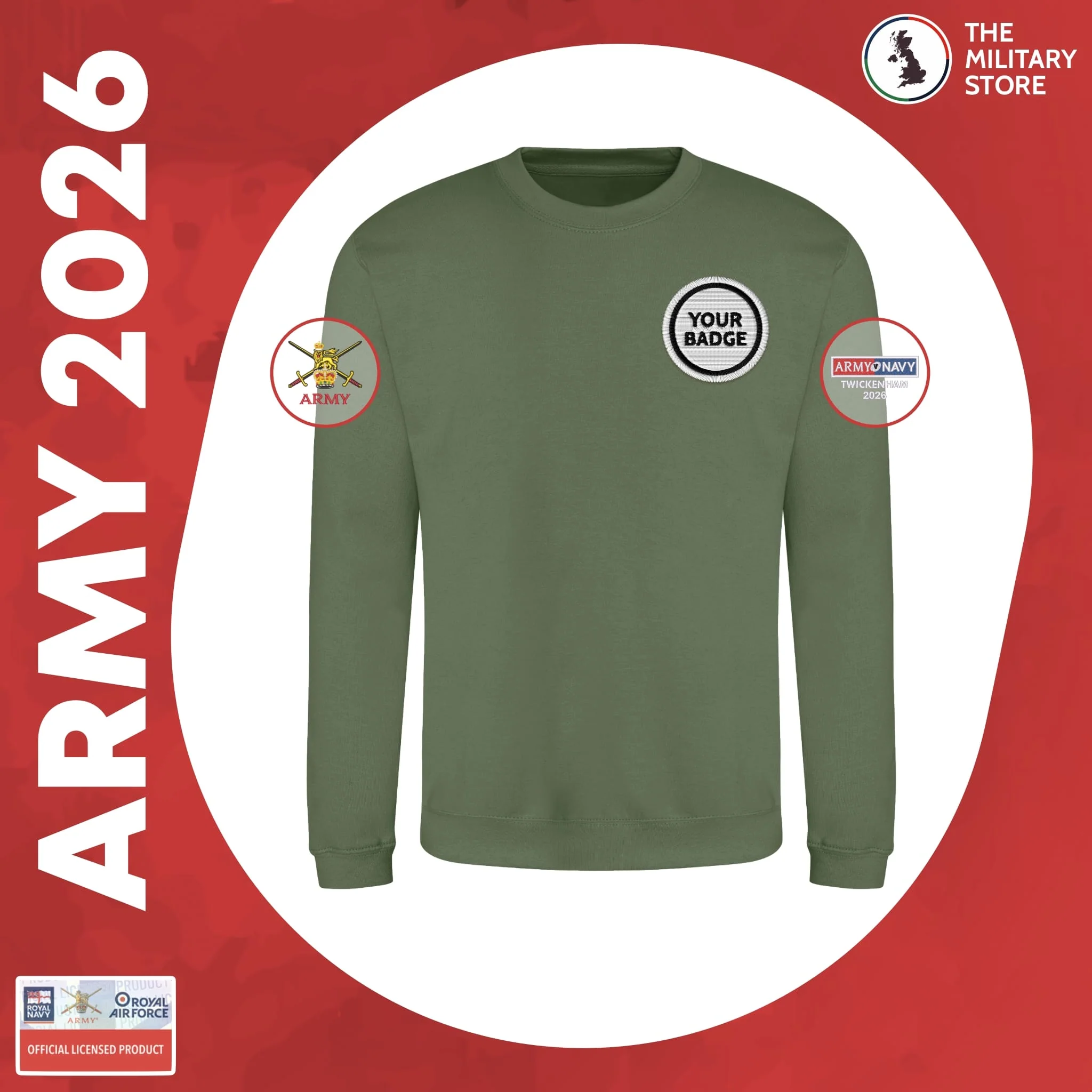 British Army - Sweatshirt - Army v Navy 2026 - Image 14