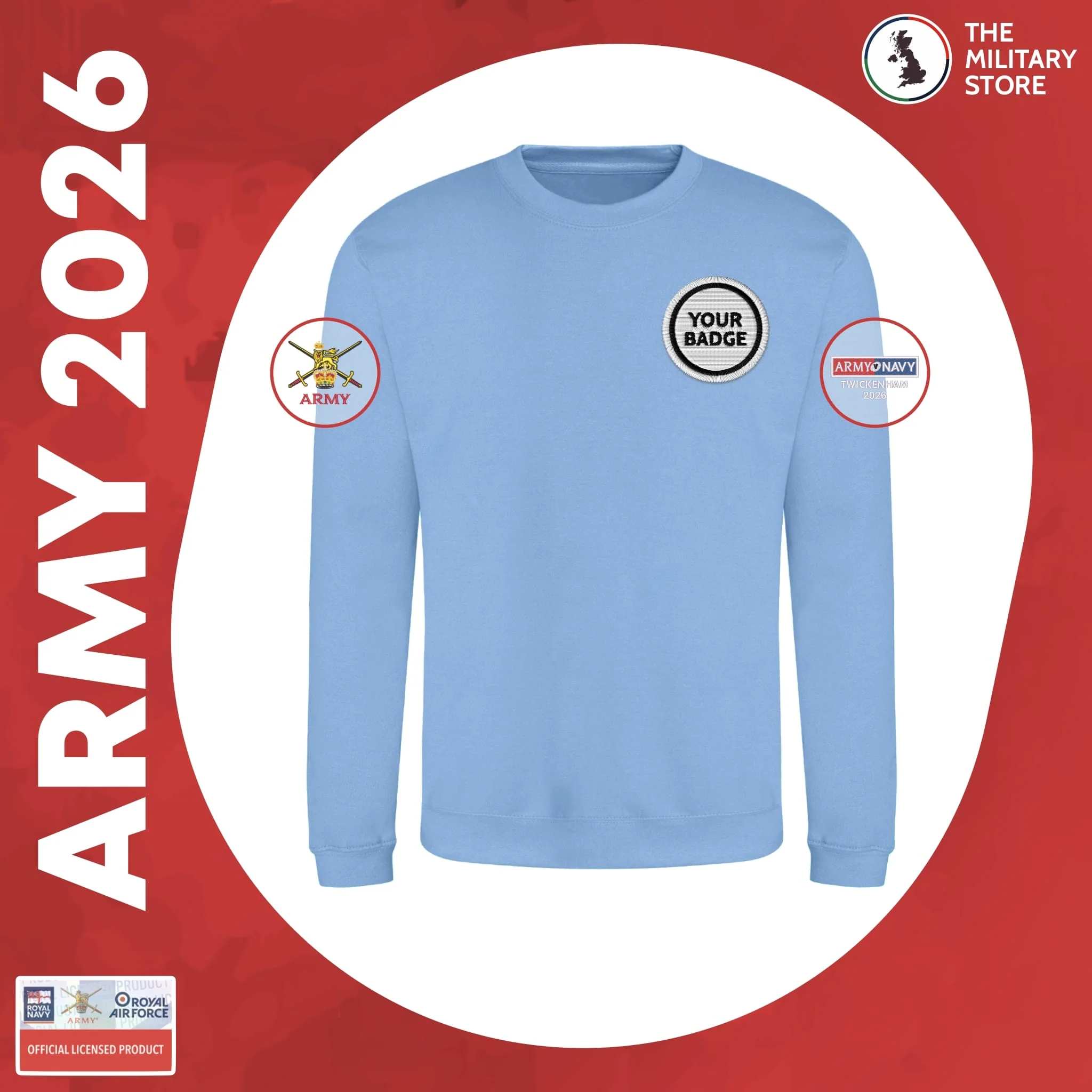 British Army - Sweatshirt - Army v Navy 2026 - Image 7
